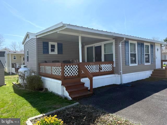 OPEN SAT 05/09, 1:30-3:30!! MUST CHECK IN AT FRONT OFFICE RO ENTER THE PARK FOR OPEN HOUSE. ARE YOU KIDDING ME!! CHECK OUT THIS UNBELIEVABLE DEAL!!  REDUCED!! Welcome to your perfect beach getaway in the amenity-packed community of White Horse Park! This well-maintained 2-bedroom, 1-bath home is located just 12 minutes from the beach and offers the rare opportunity to own both the home and the land—no ground rent.
Sold fully furnished and turn-key, this property is ready for immediate enjoyment or rental potential. Relax on the spacious covered outdoor deck, perfect for entertaining or unwinding after a day at the beach. A large storage shed provides ample space for all your beach gear and tools. The home has been t updated with replacement windows and a durable metal roof, offering peace of mind for years to come. Equipped with central air and heat, comfort is ensured in every season.
Conveniently located just behind the home, the community bathhouse and laundry facility offer additional bathrooms, showers, and full-sized washers and dryers—ideal for hosting guests.
White Horse Park offers an impressive list of amenities, including a community pool, playground, basketball court, and a marina featuring a boat ramp, boat slips, jet ski slips, and secure boat storage—all within a gated community with private security. Gas firepits and golf carts are also permitted!
Just minutes from the beaches of Ocean City, Ocean Downs Casino, Assateague Island, the Ocean City Boardwalk, plus endless shopping and dining options, this home truly offers the best value at the beach.
Don’t miss your chance to own an affordable coastal retreat—schedule your private showing today and be in just in time for the 2026 season!