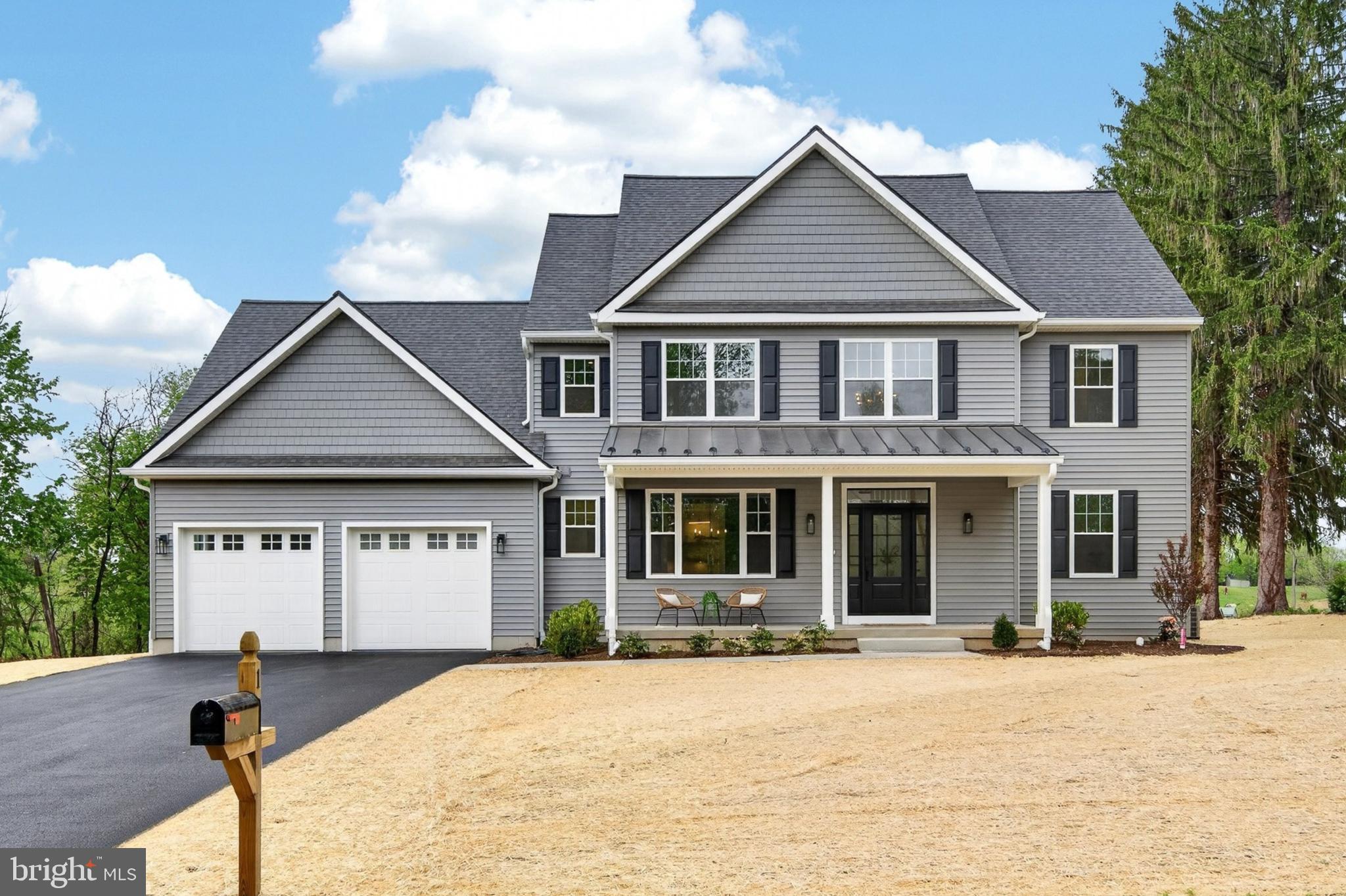 Welcome to this newly constructed home in Media, offering over 3,000 square feet of well designed living space on a spacious lot with open pasture views. Tucked away on a quiet dead-end street within the Rose Tree Media School District, this property offers a unique combination of privacy, scenic surroundings, and convenient access to Philadelphia and the airport. From the moment you enter, you are greeted by a bright foyer with high ceilings, a staircase, and a statement chandelier. The main level features a traditional yet functional layout, including a formal dining room, a versatile flex space ideal for a home office or additional living area, and a mudroom with access to the attached garage. The main living area opens into a combined kitchen, dining, and family room, designed for everyday living, with large sliding glass doors overlooking the backyard and surrounding pasture views. Upstairs, the home offers four bedrooms, including a primary suite with walk-in closets and a private bath featuring a double vanity, separate tub, and shower. A centrally located second-floor laundry room adds convenience to the layout.The home also includes an unfinished basement with 9-foot ceilings and an egress window, offering a generous footprint and flexibility for future finishing.

Situated on approximately 0.64 acres, the property offers a spacious setting with open views and a sense of privacy that is hard to find in this location.

Now live and fresh on the market. Reach out for more information and be among the first to experience this beautiful property in person.
