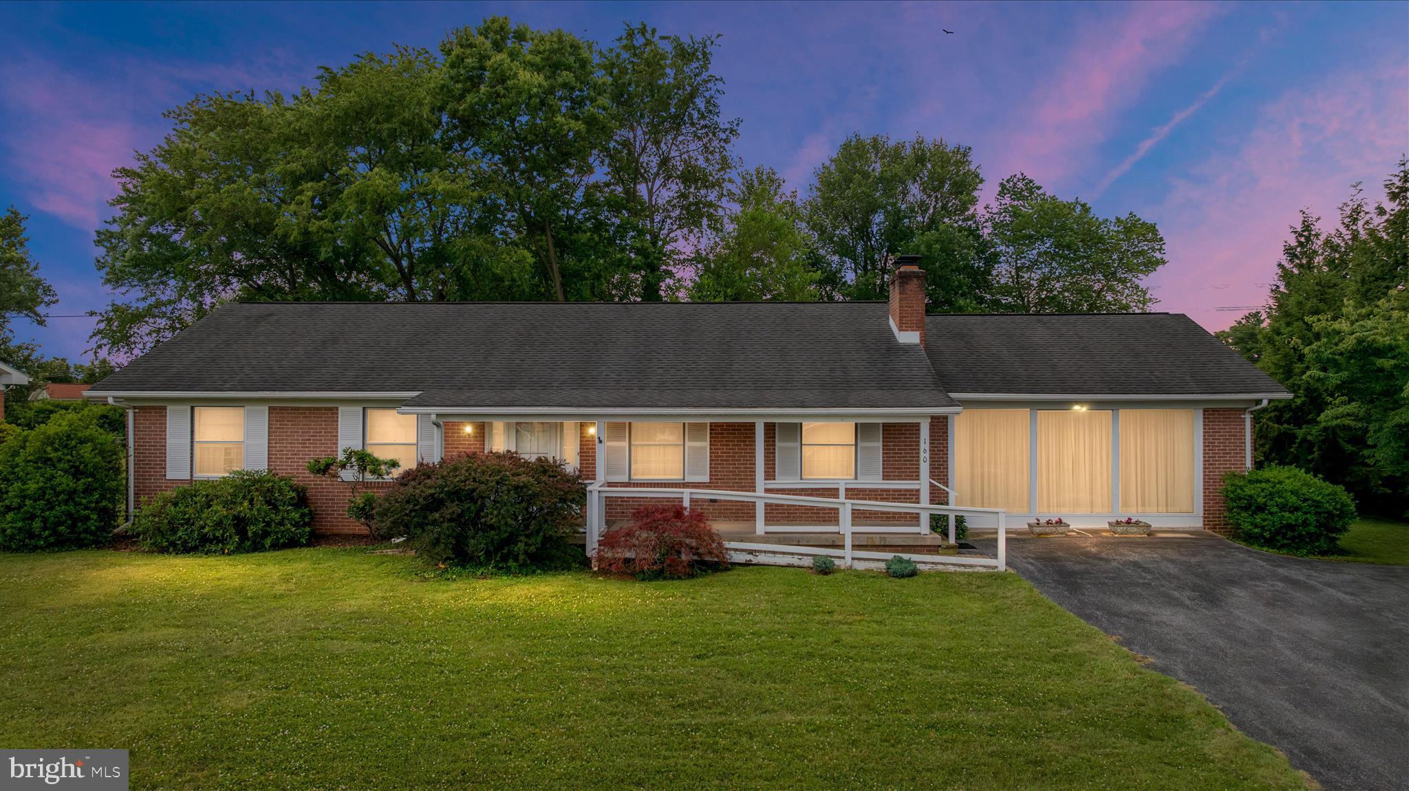 Nestled just minutes from historic Shepherdstown, this charming all-brick rancher offers the location and one-level living you've been searching for. Situated on a level lot, this well-maintained home features 3 bedrooms, 2 full baths, and beautiful hardwood floors throughout most of the home.
Filled with warmth and character, the home has been lovingly cared for and offers timeless appeal with an inviting layout that's clean, comfortable, and move-in ready. The spacious living areas provide the perfect setting for everyday living, while the sunroom offers a peaceful retreat to enjoy your morning coffee, watch local wildlife, or simply take in the beauty of the surrounding landscape.
Accessibility is enhanced with a ramp leading to the main entrance, making entry into the home easy and convenient. Outside, the level yard provides plenty of space for gardening, recreation, or simply enjoying the outdoors.
Best of all, there's no HOA, giving you the freedom to enjoy your property without additional restrictions or fees.
Whether you're looking to downsize, purchase your first home, or simply enjoy the convenience of one-level living in a highly desirable location, this Shepherdstown gem is ready to welcome you home.