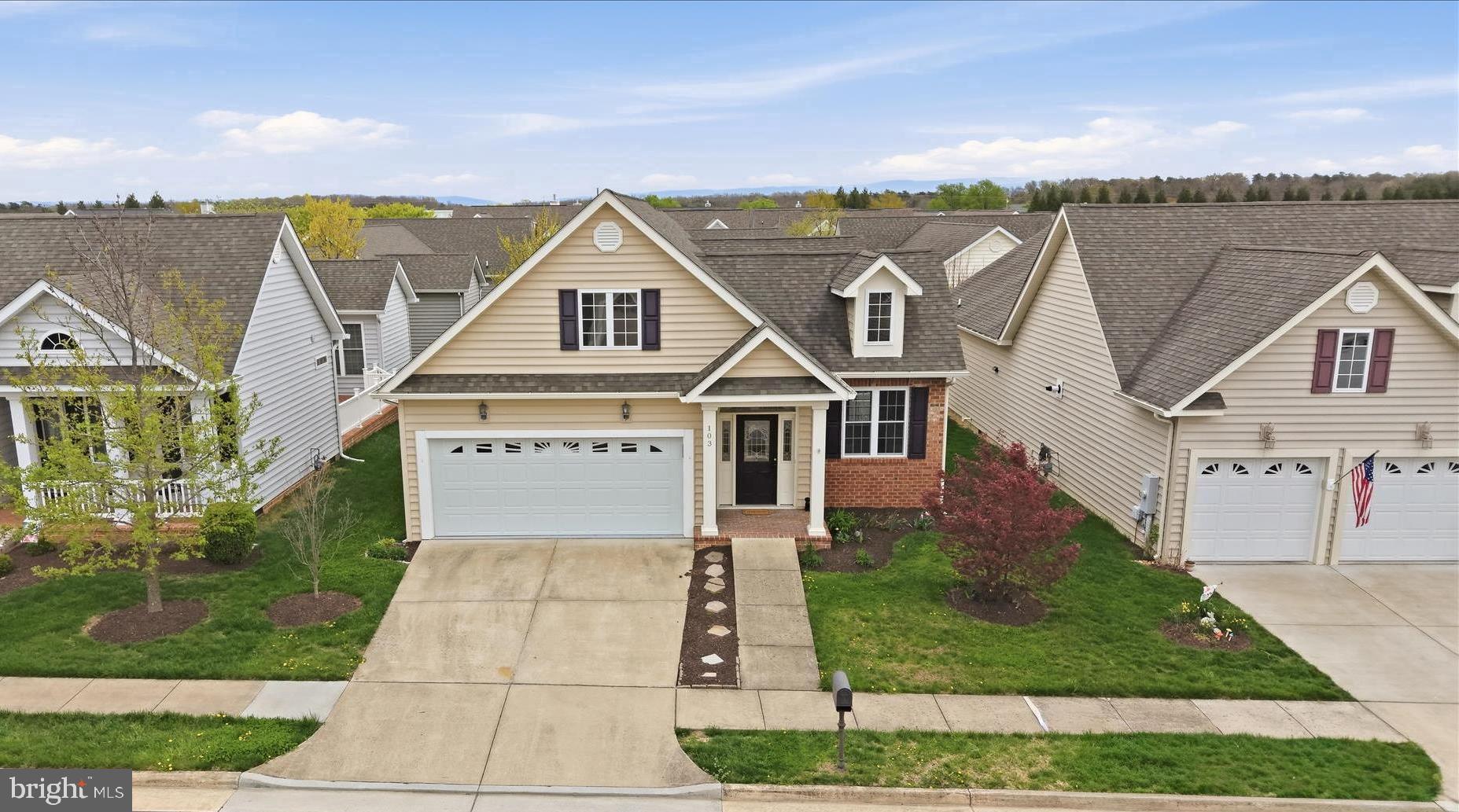 Welcome to Cedar Meadows, a popular 55+ community known for its convenience and easy, low-maintenance lifestyle. This well-cared-for 3-bedroom, 2-bath home features the sought-after Stephenson floor plan with an open layout that feels both functional and inviting. The main living space offers a comfortable setting and flows right out to a private brick porch, a great spot to enjoy your morning coffee or unwind at the end of the day. The kitchen features granite countertops and is open to the living and dining areas, making everyday living and entertaining effortless. The primary suite provides a peaceful retreat with a tray ceiling, a spacious walk-in closet, and an en-suite bath with a large walk-in shower. Two additional bedrooms offer flexibility, while the second full bath includes a tub and shower combination. Residents can take advantage of community features, including a clubhouse and walking paths, with HOA-covered services that support a comfortable, hassle-free lifestyle.