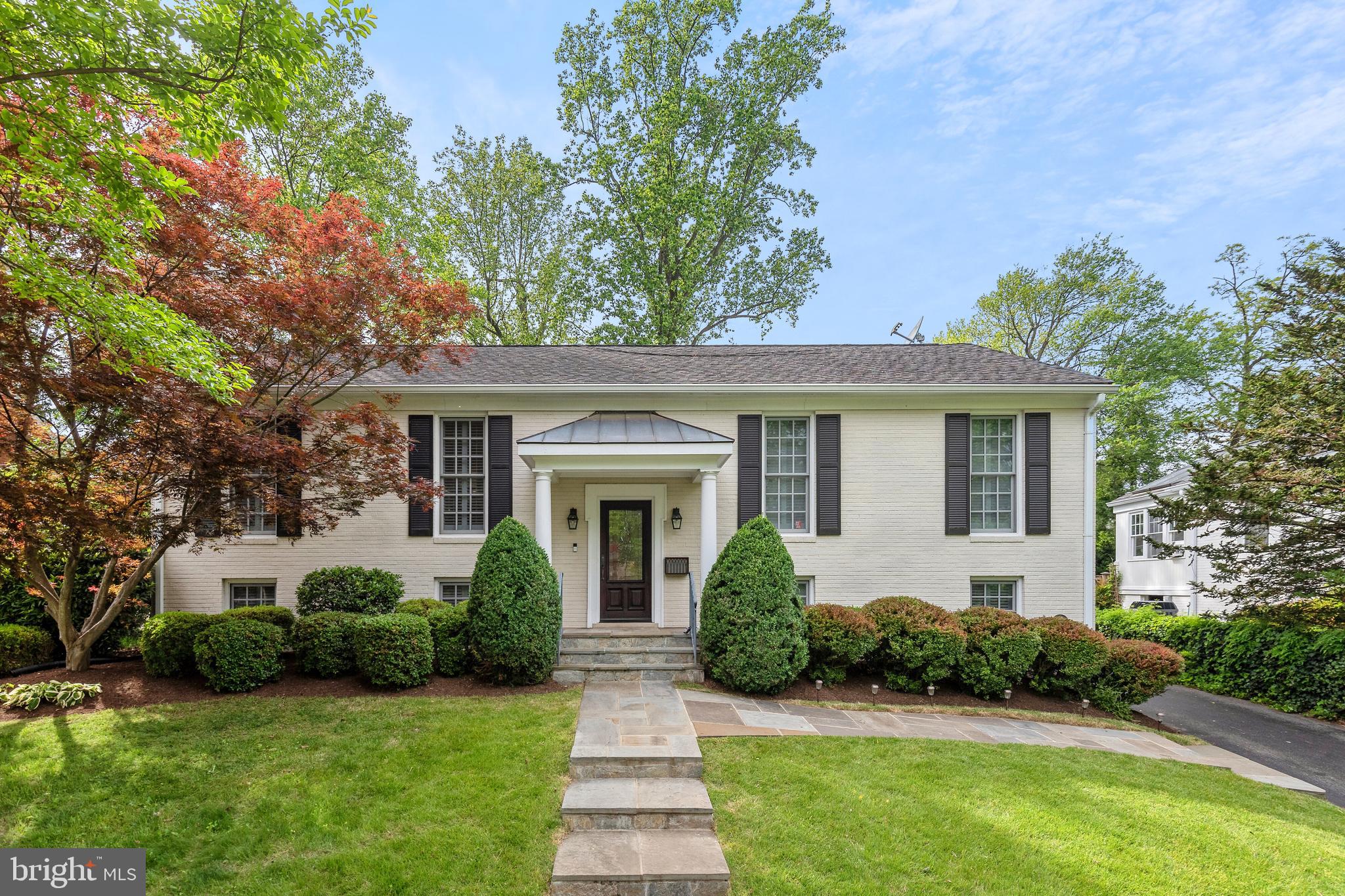 Discover the epitome of spacious living at 5405 Newington Road in Bethesda. This captivating home boasts 2 bedrooms and 2.5 baths on the main level, adorned with gleaming hardwood floors throughout and multiple fireplaces. Entertain guests in style with a separate formal living area, while the open dining/family room seamlessly flows onto a charming patio, perfect for al fresco dining.

Retreat to the expansive primary suite, featuring a generous walk-in closet for all your storage needs. Descend to the lower level to find 3 additional bedrooms and a bath, accompanied by a versatile living area/media space, offering endless possibilities for relaxation and entertainment.

Outside, a detached garage and ample storage space under the house ensure convenience and organization. The fenced backyard provides a private oasis for outdoor enjoyment. Plus, with the Westbard Shopping Center just minutes away, everyday conveniences are at your fingertips. Don't miss this opportunity to call 5405 Newington Road home!