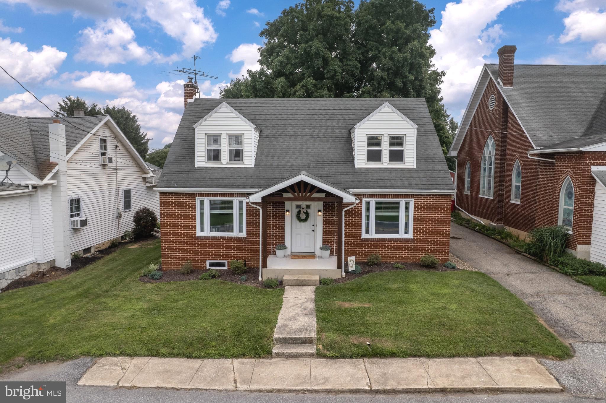 Some homes just have a way of making you feel welcome - and this is one of them!!

Nestled in the Shippensburg Area School District, this charming brick home offers the perfect blend of character, comfort, and thoughtful updates.  With 4 bedrooms, a full bath, and a half bath, there's plenty of room to spread out while still enjoying the cozy feel that makes a house truly feel like home.

Over the past few years, this home has been lovingly updated, creating a move-in-ready space that honors its timeless charm while adding modern touches throughout.  Step outside to a peaceful back porch and inviting back yard - an ideal setting for morning coffee, summer cookouts, or relaxing evenings under the stars.  A detached garage adds convenience, while the basement offers a blank canvas that's ready to be finished into the recreation room, home office, gym, or additional living space you've been dreaming of.

Whether you're searching for your first home, room for a growing family, or simply a place where memories are waiting to be made, this home delivers warmth, functionality, and lasting appeal.  Opportunities like this in Shippensburg don't come around often - schedule your private showing and experience it for yourself!
