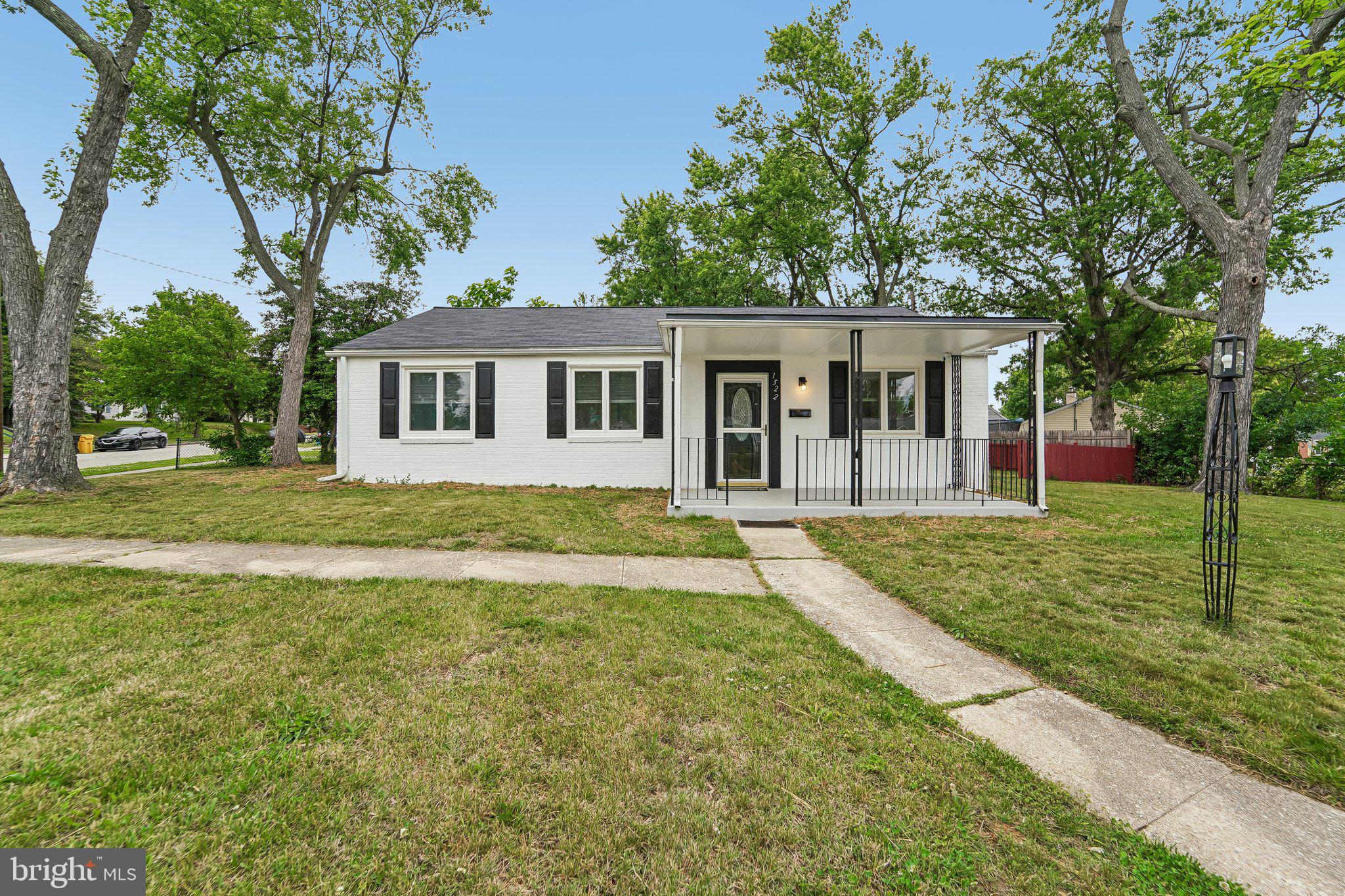 Updated rancher on corner lot!  This 3 bed/1.5 bath home offers a new roof, new water heater, new HVAC system and brand new electrical panel with 200 amp service.  This open concept home features new LVP flooring throughout, an updated powder room and renovated full bathroom with high end fixtures and custom tile work.  The kitchen has quartz countertops and SS appliances along with an undermount sink!  Outside you will find a fully fenced in rear yard perfect for the upcoming summer.