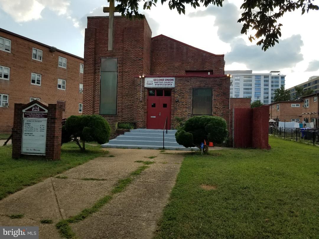 Back on the market!  The buyer's financing fell through.  Don't hesitate.  This is a hot property.  Mid-20th Century Church was built in 1950.  Located less than 1 block off of M St SW.  This location is about to undergo a total "make-over" encompassing almost 10 acres virtually all around this church (see extensive info in attached documents).  You can keep this absolutely fine Mid-20th Century building, or you can upgrade by working with the developer for the city.  The existing congregation has a different worship tradition and desires to relocate.  However, for a progressive-minded ministry seeking to establish itself in a new model neighborhood, this could be the perfect opportunity.   Situated on an adjacent or common border to the District of Columbia, the "Greenleaf Community" Redevelopment project. The site is now Zoned RA-1, but the city has published a plan to rezone this site to MU-10.  The redevelopment will  encompass at least 10 acres, which the city's proposal states will become:  "a Model Community, a Green Oasis, an Arts and Cultural Destination, a thriving Town Center."  See planning.dc.gov/publication/southwest-neighborhood-plan  The new SW Wharf (3.2 million square feet of development) is a short walk to the west, and the site is within 3 to 4 blocks of the Waterfront Metro Station and the Nats Park Metro Station.  To the east, the site is a similar distance from the Capital Riverfront and the "Yards," which is part of the Anacostia Waterfront Initiative (AWI),  adding millions of square feet of high-quality residential, retail, and office space.  And to the south of the site, approximately 5 blocks is Audi Field and the Buzzard Point redevelopment—an awesome Mission Field for an inner-city ministry and congregation.  Be sure to review the attached documents.
