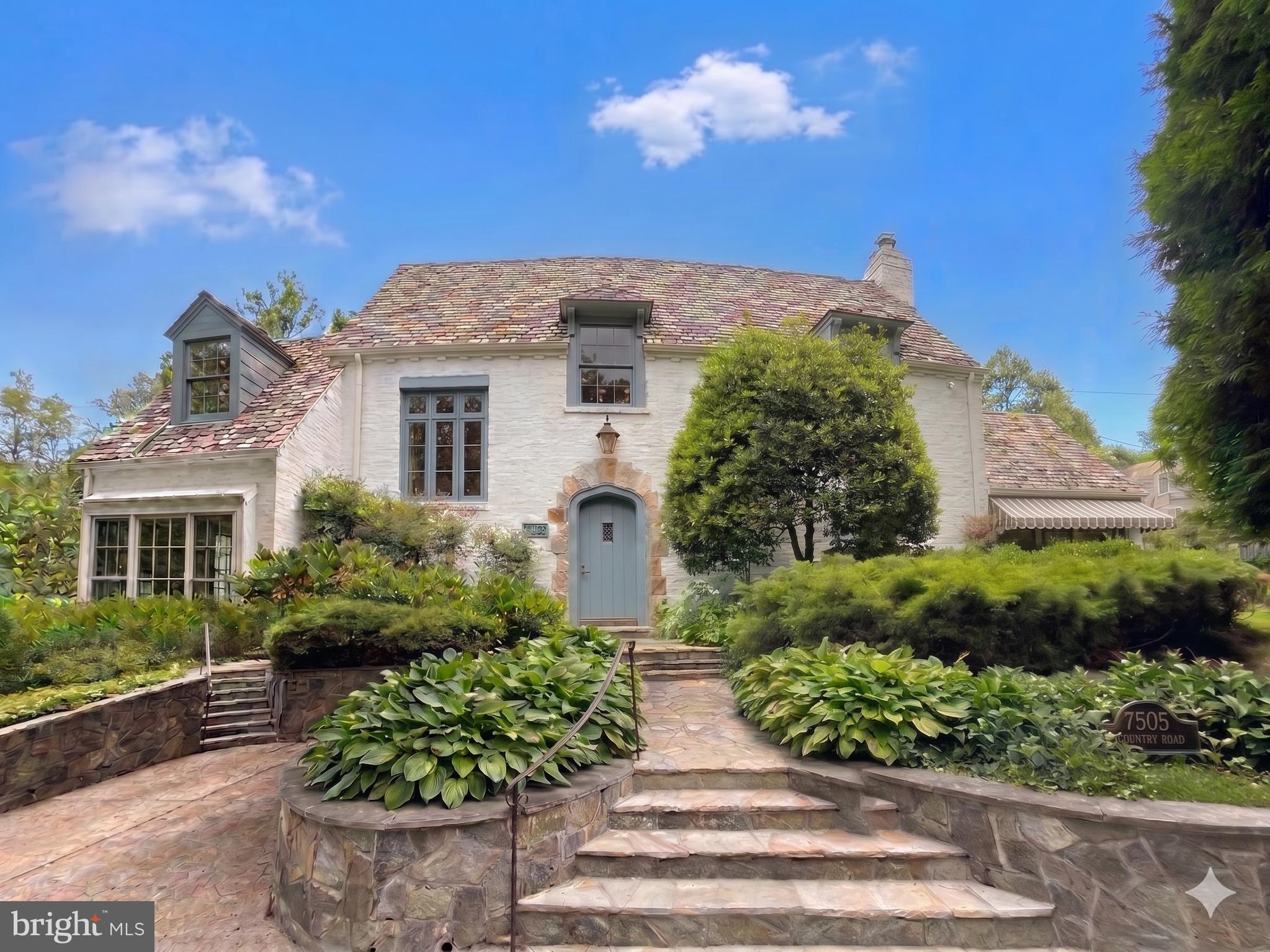 This is what you’ve been waiting for! Nestled in the heart of coveted Chevy Chase Section 5, this enchanting English country-style home offers the very best of neighborhood living with beautiful, lush landscaping, a charming tree-lined street, and the warmth of a true community gem. Distinguished by its timeless Flemish-bond brick construction and a classic Buckingham slate roof, this residence exudes character and curb appeal.

Featuring 4-5 bedrooms, 3.5 baths, and 3 finished levels, this move-in-ready residence is filled with natural light & timeless charm throughout. Enjoy gracious formal living and dining rooms, a delightful sunroom, spacious living areas, and a tucked-away private flex room perfect for a home office, study, or creative space. Expansive grounds provide wonderful opportunities for entertaining, play, or peaceful outdoor enjoyment.

The fully finished lower level offers exceptional flexibility, with a large recreation space, a fireplace, abundant storage, and a private bedroom and bath, ideal for an au pair, guest suite, or home office.

Perfectly positioned to enjoy the best of Chevy Chase & Bethesda living, residents are just a delightful sidewalk stroll from a neighborhood grocery store, charming café, pharmacy, boutique shopping, and an acclaimed gourmet dining destination. Ideally located with convenient access to all three major airports, I-495, downtown Bethesda, and Washington, DC, this special home offers the perfect balance of peaceful neighborhood living and urban accessibility.