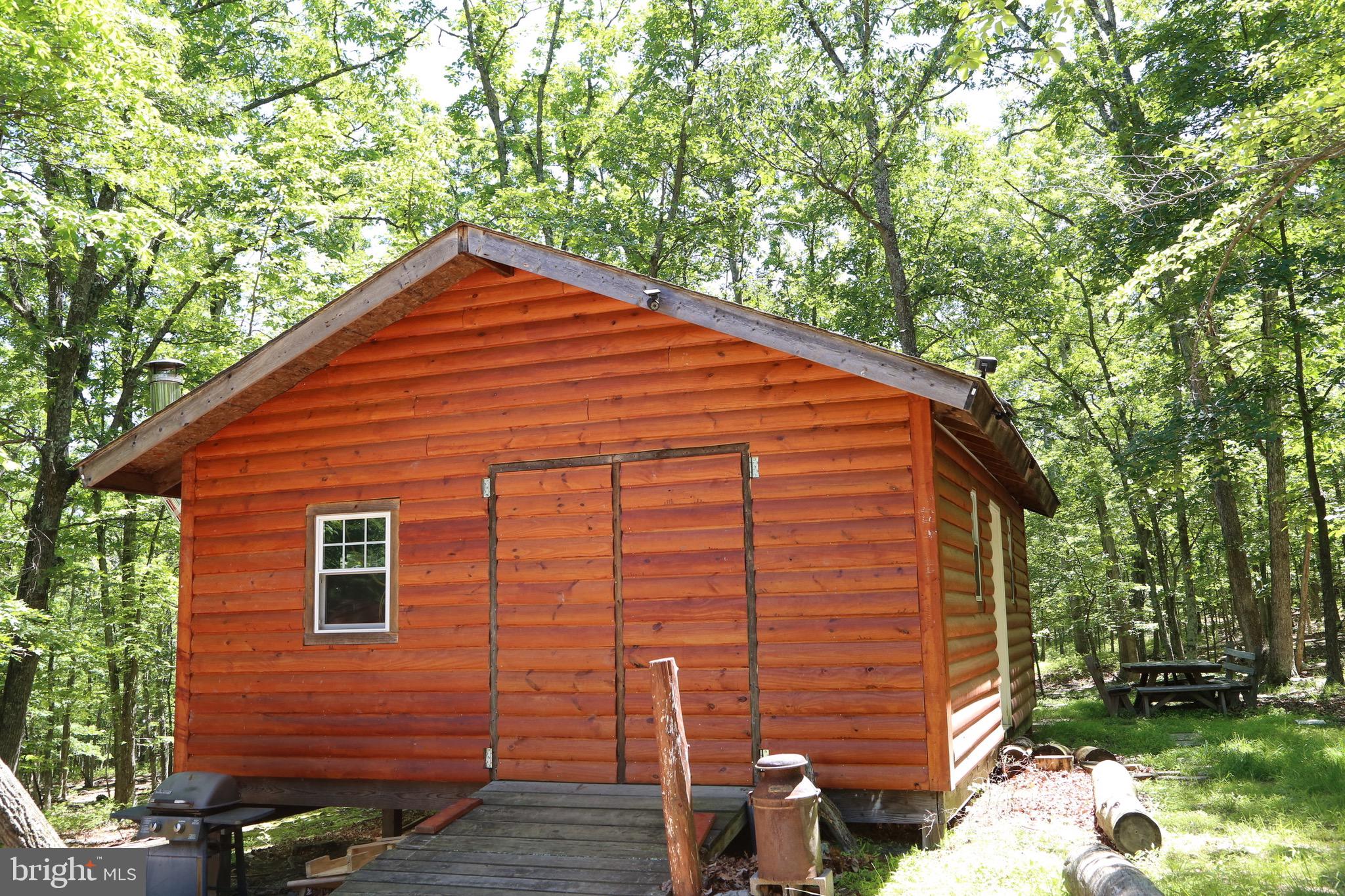 Discover serenity at this enchanting property nestled within Lost River Ridge Subdivision. A captivating, mostly wooded lot bustling with wildlife. The previous owner has started the transformation of this haven into a weekend retreat or a tranquil full-time sanctuary. At the end of a gravel driveway, two charming log-sided buildings await. The larger 20'x30' structure would serve as the main living area, featuring a cozy wood stove. Accompanying this is a smaller building, perfect for hosting guests. Just a brief 10-minute drive away lies the charming town of Wardensville, boasting a  bookstore, coffee shops, eateries, and vibrant farmer's markets. Escape the hustle and bustle with a mere 2-hour drive to DC, making this idyllic retreat both accessible and secluded. Don't miss the opportunity to witness the beauty and potential of this property – schedule your showing today!