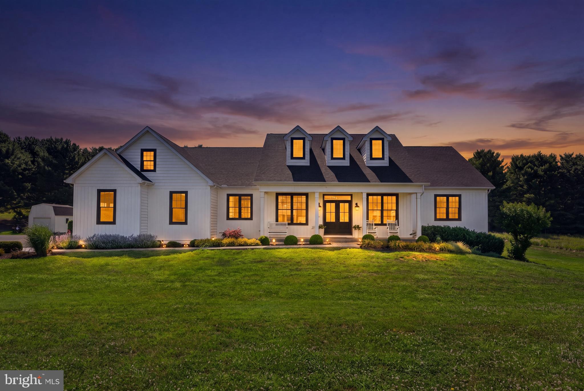 Welcome to 80 Bowling View Road, the personal residence of a respected custom builder where exceptional craftsmanship, thoughtful design, and premium finishes come together to create a truly remarkable home. Situated on 1.63 beautifully landscaped acres, this stunning custom-built residence offers over 6,300 finished square feet of luxurious living space with 6 bedrooms, 4.5 bathrooms, and an ideal blend of elegance, comfort, and functionality.

From the moment you arrive, you'll appreciate the quality construction featuring, energy-efficient Thermopane windows, 50-year architectural shingles, a paved driveway with expanded parking, stamped concrete sidewalk, composite deck with maintenance-free vinyl railings, and a 20' x 12' storage building with concrete floor and overhead garage door. Landscape lighting wiring is already installed in front and back, and additional storage can be found beneath the front porch perfect for future wine cellar.

Inside, the home is filled with custom details including 5-inch hickory hardwood flooring, vaulted ceilings, decorative wood beams, wainscoting, recessed lighting, custom built-ins, and a custom beautiful entertainment center. The open floor plan is designed for everyday living and entertaining, with the gourmet kitchen overlooking the spacious family room and dining area. Features include a large center island, granite countertops, black stainless-steel appliances, walk-in pantry with pocket door, and a cozy gas fireplace.

The luxurious primary suite serves as a private retreat with a coffered ceiling, oversized walk-in closet, and spa-inspired bath featuring a soaking tub, separate tiled shower, and tile flooring. Several additional walk-in closets provide exceptional storage throughout the home.

Designed for today's lifestyle, this home offers a dedicated theater room wired for surround sound, a spacious recreation room with French doors leading to the backyard, a private office with custom built-ins, a home gym, and an upper-level flex space perfect for a study, reading nook, or additional office.

Additional features include a spacious main-level laundry room with cabinetry & utility sink, washer and dryer conveying, reverse osmosis water filtration system, owned water softener, 450-amp electrical service, 100-amp subpanel, electric vehicle charging outlet, two professionally serviced Trane HVAC systems, air returns in every bedroom, and all bedrooms wired for ceiling fans.

Conveniently located just 4 minutes to Shenandoah Valley Golf Club, approximately 8-10 minutes to both I-66 and I-81, 10 minutes to Historic Downtown Front Royal, and within easy reach of Winchester, Shenandoah National Park, Skyline Drive, the Shenandoah River, wineries, breweries, hiking trails, fishing, and countless outdoor recreation opportunities.

A rare opportunity to own one of Front Royal's finest custom homes, offering luxury, quality craftsmanship, privacy, and convenience in an exceptional setting.
