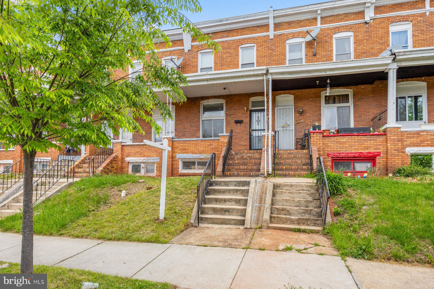 Great opportunity in Baltimore City’s Coldstream Homestead Montebello neighborhood! This 3-bedroom, 2-bath brick rowhome is currently set up as a single-family home but offers excellent potential for additional income or future flexibility. Featuring a functional layout and solid structure, this property is perfect for a homeowner looking to build equity or an investor seeking their next rental or value-add project. With two electric meters already in place, there is potential for multi-unit use (buyer to verify). The home also includes  basement area and is conveniently located near major commuter routes, shopping, and local amenities. Priced to sell and full of potential—don’t miss this opportunity!