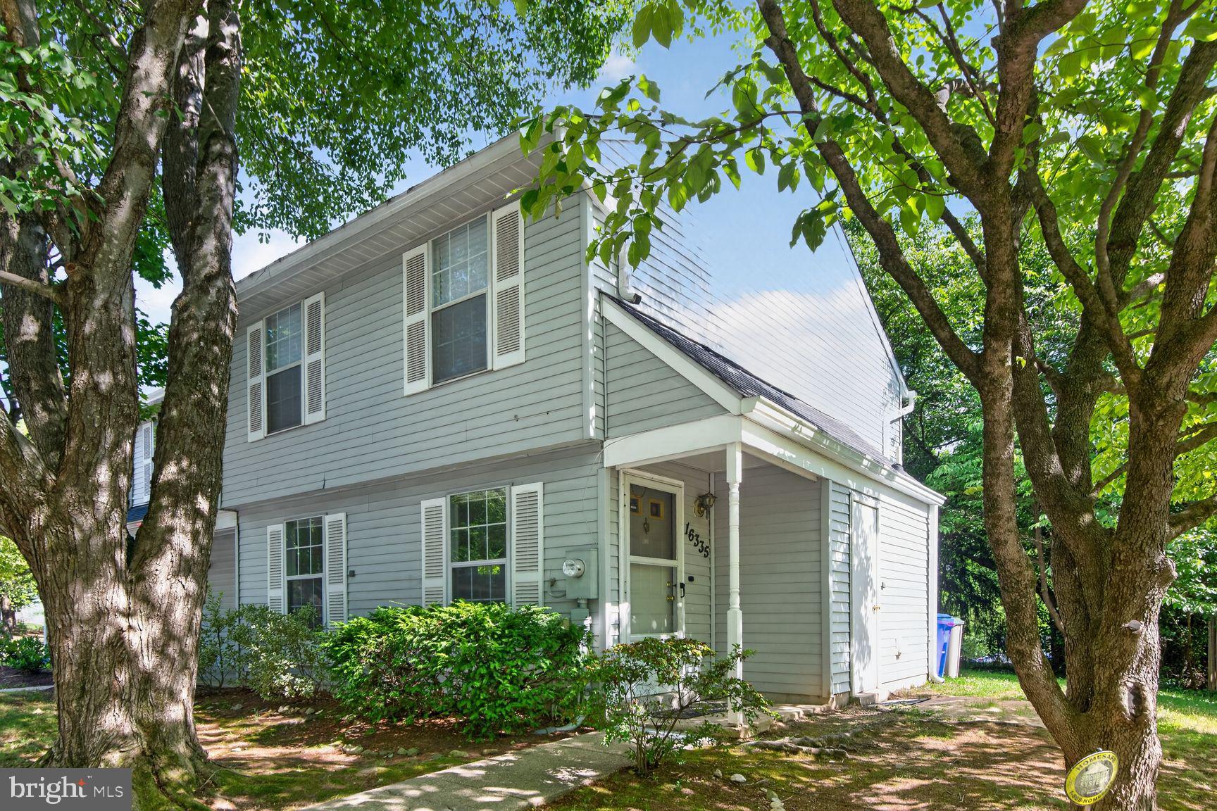 Welcome to this charming end-unit duplex featuring 3 bedrooms and 2.5 bathrooms. The main level offers a spacious living area with a cozy wood-burning fireplace, perfect for relaxing evenings at home. The large kitchen provides ample space with room for a table, making it ideal for everyday dining. Sliding glass doors lead to the deck, creating an easy flow for outdoor enjoyment. A convenient powder room and full-size washer and dryer (5 years old) complete the main level.

Upstairs, you’ll find three bedrooms and two full bathrooms, including a private primary bath. The end-unit location provides added natural light and a more open feel.

An attic with pull down stairs, two large closets in the kitchen area for extra storage, along with an outside attached shed.  Two assigned parking spaces come with this unit.  HVAC unit new in 2020.  Roof new 2009 and gutter covers are installed on the gutters.

Enjoy all that Bowie has to offer with multiple parks and walking trails, Shopping  at the Bowie Town Center,  Allen Pond Park which features an ice skating rink,  Local libraries, Bowie golf course and the farmers market on Sundays.