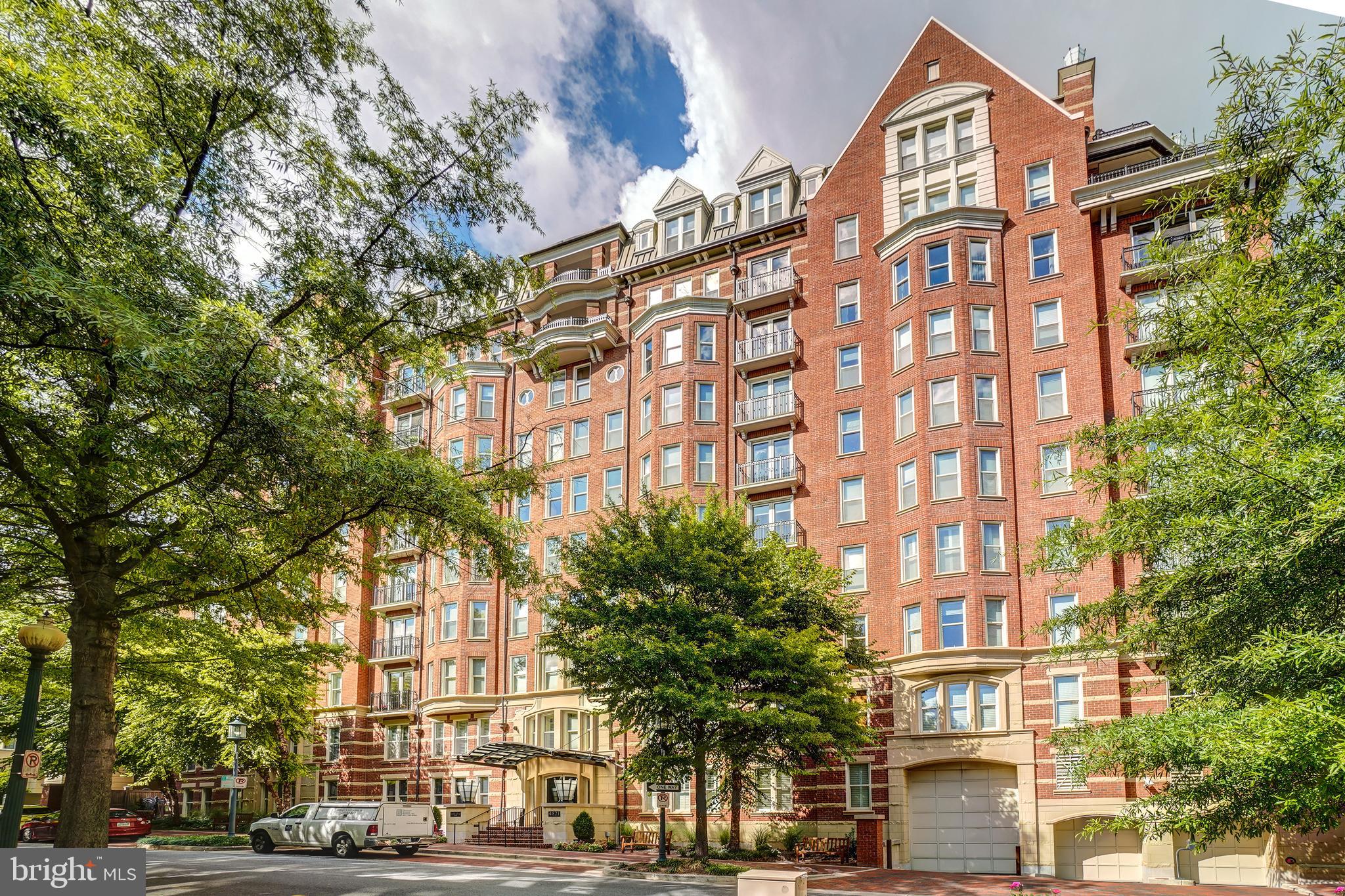With sun-drenched rooms and amazing views, Welcome to 4821 Montgomery Lane #901! This 2 bedroom with a den, 2.5 bath penthouse is located in "The Edgemoor" building which exudes luxurious style and stately architecture built in 2003 by PN Hoffman and is meticulously maintained. Enter in and your eye immediately is drawn to the balcony with southern exposure and views over downtown Bethesda and into DC. The chef-inspired kitchen is equipped with stainless steel appliances and flows right into the combined living and dining space. On the left side of the condo you will discover the den with custom built in's and the spacious primary suite complete with his and her walk in closets and a spa inspired bath with a walk in shower, bath and 2 separate vanities.  The right side boasts the second bedroom includes custom built-in's has an en-suite bath and walk in closet and well appointed powder room.  This unit includes 2 parking spots directly across from the elevator and a large storage unit.  Located on a quite street steps to all the action of Downtown Bethesda, this super sized condo will make your perfect new home.