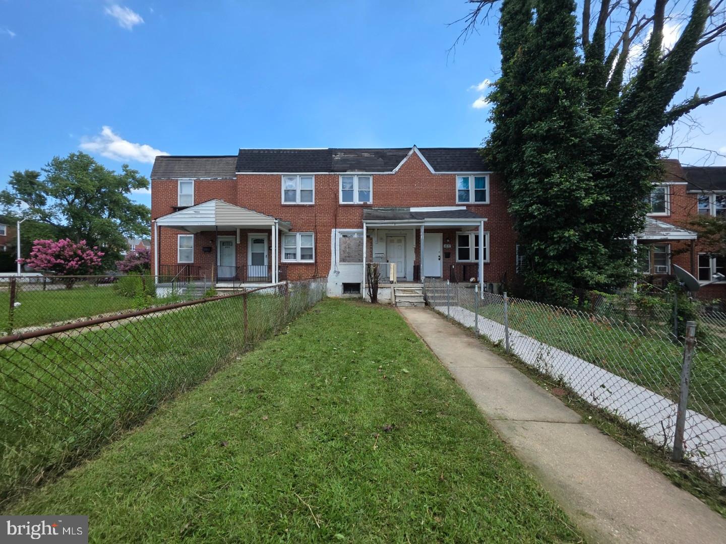 As you arrive, you will find the cozy front porch with a beautiful front landscape. Proceed inside and you will find that the main level features an ample living room with two large windows that brings natural lighting. The separate dining room is next to the kitchen. From the kitchen you will see a door that leads you to the fenced backyard. The rear yard is opened and ready to be used as off street parking or room to create a private outdoor retreat. The second floors has 2 bedrooms and a full bath. The full finished basement can easily be finished for additional living space or additional storage. Home is located within walking distance of schools and recreation centers, offering the perfect blend of convenience and community.