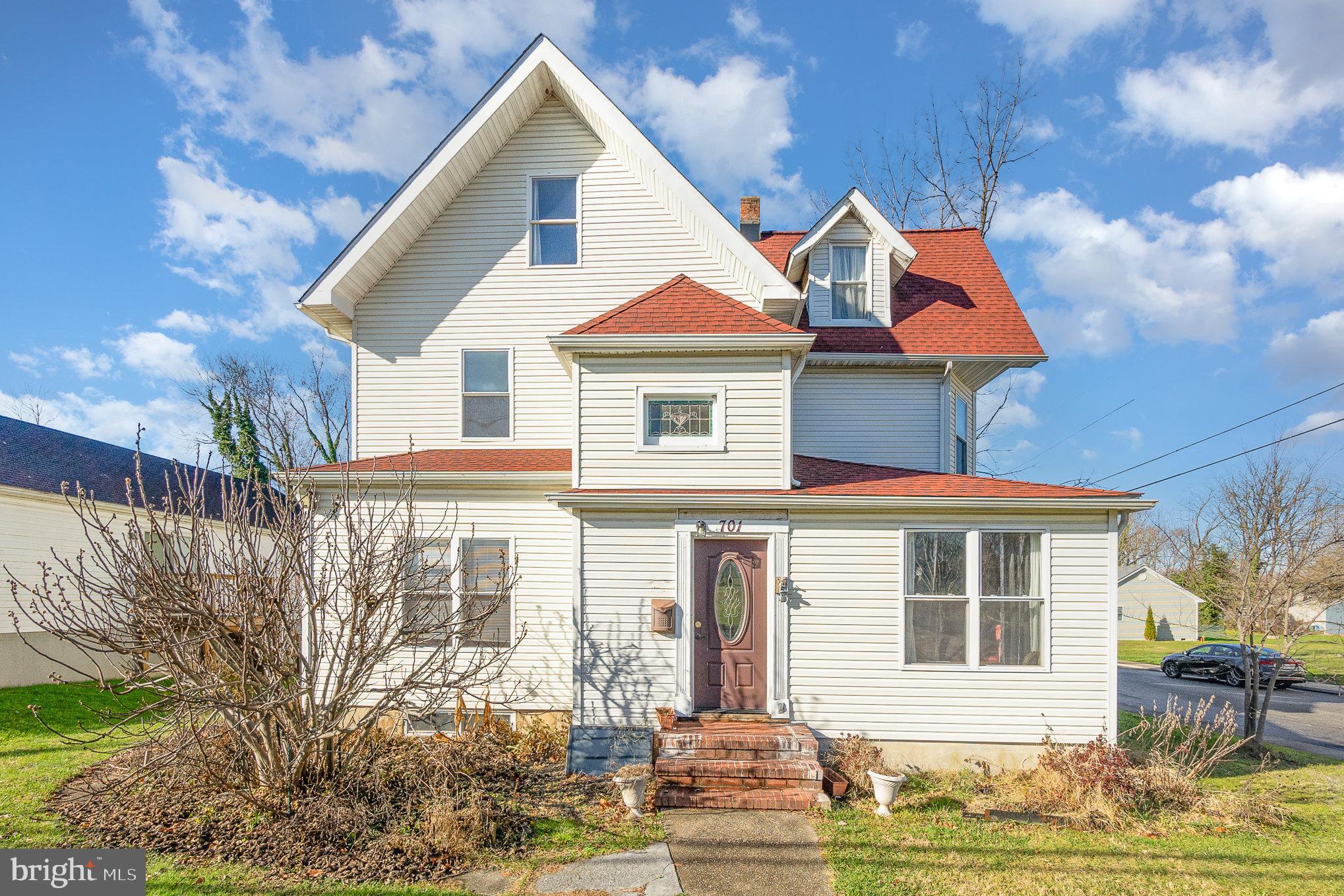 Very Unique home that has been transformed from 4 Apartments into a Single Family Home  or could also be a Duplex  (as approved by the County). Main Entrance into Foyer with Door that when closed shuts off the Main First Floor Living Space/ or what could be Unit 1 . Stairs in Foyer take you up to 2nd & 3rd Floors that could be used as part of the Single Family House or combined as together as Unit 2, both with their own Doors shut off from Foyer. Use your imagination for the many ways to use this home. Perfect Multi Generational Living or Live in Main Floor Unit and Rent Out the Upper Level Unit for extra income. Main Floor has Living, Dining, Kitchen, Laundry, 3 Bedrooms & 1.5 Baths. Upper Levels each have Living, Kitchenette, 2 Bedrooms & 1 Bath. Recent updates are Roof, Solar Panels, Windows, Plumbing, Electric Service, Basement Waterproofing. and Dual Zone Mini Split Heating & Cooling System. Great location close to Town Park, North East River, Downtown North East and more.