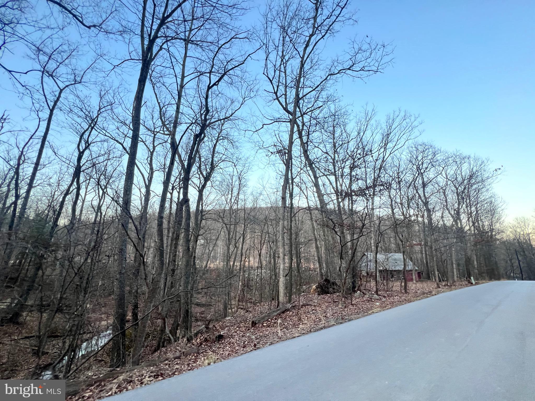 REDUCED! Old cabin on the property.  Value is in the land.  Easy Access, you can have your own piece of WV to build memories.  Small creek runs thru the property.  Close by popular Berkeley Springs!  Nearby swimming, fishing, canoeing, and recreational activities to galore!!  Easy commuter location, nice spot for out of town 2nd home weekend spots, or full time living.  Please view only the land and do not enter the cabin.  Thank you