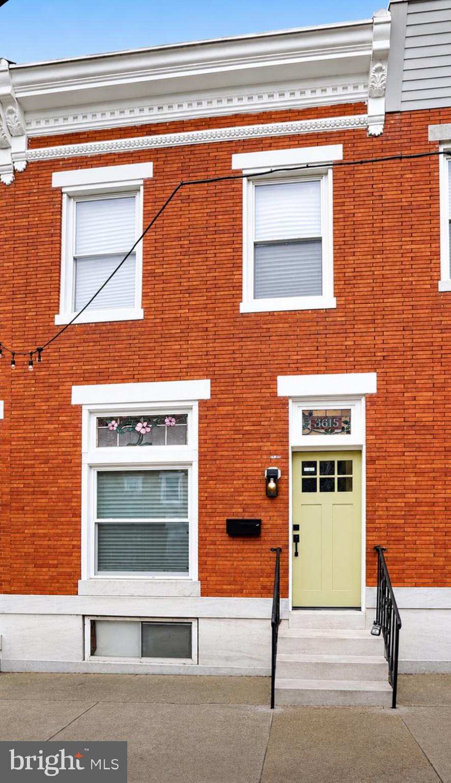 Nestled in the charming Brewers Hill neighborhood, this exquisite 1920s townhouse exudes timeless elegance and modern comfort. With 1,260 square feet of thoughtfully designed living space, this residence offers a perfect blend of classic architecture and contemporary amenities, making it an ideal sanctuary for those seeking a refined lifestyle. Step inside to discover the warm embrace of rich wood floors that flow seamlessly throughout the main living areas, creating an inviting atmosphere perfect for both relaxation and entertaining. The spacious living room welcomes you with abundant natural light, courtesy of double-hung wood frame windows that frame picturesque views of the neighborhood. The heart of the home is the well-appointed kitchen, featuring high-end appliances including a gas oven/range, refrigerator, dishwasher, and washer/dryer, all designed to elevate your culinary experiences. Whether you're preparing a gourmet meal or enjoying a casual breakfast, this kitchen is equipped to meet your every need. Retreat to the two generously sized bedrooms, each offering a peaceful haven for rest and rejuvenation. The 2 full bathrooms tastefully designed, providing a spa-like experience with modern fixtures and finishes that enhance your daily routine. The full basement, with an outside entrance, presents endless possibilities for customization-transform it into a home gym, a creative studio, or additional storage space to suit your lifestyle. The off-street parking ensures convenience, allowing you to come and go with ease. Outside, the property boasts a low-maintenance lot, allowing you to spend more time enjoying the vibrant community and less time on upkeep. The Brewers Hill neighborhood is known for its friendly atmosphere, with local parks, shops, and dining options just a short stroll away, offering a lifestyle that balances tranquility and urban convenience. This residence is not just a house; it's a place to call home, where cherished memories are made and a sense of belonging flourishes. Experience the charm and sophistication of this remarkable townhouse, where every detail has been thoughtfully curated to provide an exceptional living experience.