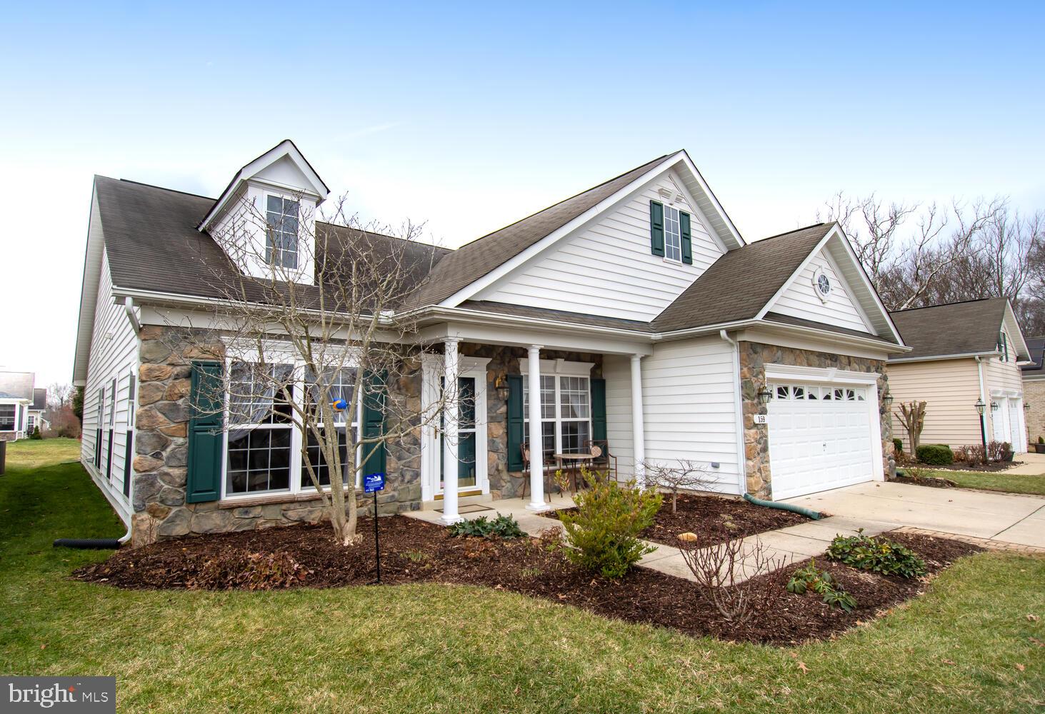 This beautiful Beethoven model home is a must see in Symphony Village at Centreville.  Situated on one of the nicest lots in the community with rear views of open space, walking path and pond, this home won't last long.  Pride of ownership is felt the moment you enter the home.  Recent upgrades to this home include a newer heat pump, newer disposal, newer dishwasher, newer refrigerator, new microwave, Thompson Creek windows on rear of home replaced 2020 and much more.

This home also features solar power with a power purchase agreement in place for another 12 years.  This agreement provides extremely low Delmarva Power bills and Delmarva Power rebates.

View the virtual tour to see this home.

Symphony Village at Centreville is the most sought after adult living community in Queen Anne County.  All construction is completed in Symphony Village, so you will enjoy all amenities offered the day you settle on your new home.