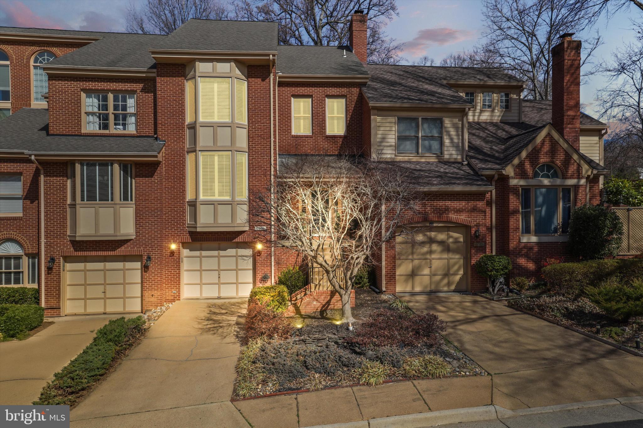 Stunning Updated 4BR, 3.5BA Brick Townhome with Garage, Lofted Primary Bedroom Suite, and 3 Fireplaces. Welcome to 10202 Aspen Willow Drive, an elegantly updated townhome offering approximately 3,100 square feet of beautifully designed living space in the sought-after Aspen Grove community. This four-level brick home blends timeless charm with modern upgrades, making it the perfect place to call home.

Main Level – Bright & Inviting - Step into an impeccable, open-concept main level featuring hardwood floors and a spacious living room, along with a family room with a cozy wood-burning fireplace. The formal dining area seamlessly connects to the recently renovated gourmet kitchen, which boasts quartz countertops, custom cabinetry, stainless steel appliances, and a charming breakfast island. French doors off the kitchen lead to an elevated deck—perfect for entertaining or enjoying a morning cup of coffee in a peaceful setting.

Upper Levels – Primary Bedroom Retreat with Loft and 2 Additional Bedrooms - The luxurious primary suite is a true retreat, featuring wood burning fireplace, vaulted ceilings, outstanding walk-in closet, and a spa-like en-suite bath with a double-vanity and amazing finishes. A private loft area provides endless possibilities—ideal as an owner's retreat, home office, studio, den, or hobby space. Two additional generously sized bedrooms, each with ample closet space, and a full bathroom complete the upper level.

Lower Level – Versatile Living Space - The fully finished lower level features a family room with the third fireplace, a private fourth bedroom with a full bath—perfect for guests, an au pair, or in-law suite—and a full-sized laundry room with ample storage. This level offers convenient walk-out access to a private patio for seamless indoor-outdoor living, plus interior access to the one-car garage.

Prime Location & Community Perks - Aspen Grove is a charming community with beautifully maintained grounds and a prime location near historic Old Town Fairfax, George Mason University, and the Fairfax County Courthouse complex. Commuters will love the easy access to Vienna Metro, VRE, and major commuter routes.

**Bonus feature** - Storage Features - In addition to the versatile living spaces, this home offers abundant storage solutions. A unique feature is the expansive hidden storage area behind the loft closets, approximately equal in size to the loft itself. This generous space is perfect for seasonal items, holiday decorations, and household belongings, providing exceptional storage capacity rarely found in townhomes.
Estimated Recent Improvements and Dates:

With recent upgrades, modern finishes, and a thoughtfully designed layout, this home is move-in ready and waiting for you! Don't miss your chance—schedule a private tour today!

Basement renovation: Fourth bedroom addition with French doors, closet, and updated bathroom fixtures (2023)
 HVAC UV light installation in both units (2023)
 Kitchen and primary bath window replacement (2021)
 Basement flooring replacement (2020)
 Kitchen renovation (2019)
 Primary bathroom and powder room renovation (2019)
 Custom closet systems installation throughout bedrooms and loft (2019)
 Window and door shutter installation (2019)
 Guest bathroom renovation (December 2018)
 Samsung washer and dryer installation (May 2018)
 Hardwood floor installation on main level (April 2018)
 HVAC system replacement (December 2017)
 Bay and guest bedroom window replacement (2016)
 Water heater replacement (2011)
 Roof replacement (2011)

Seller desires occupancy through the end of June 2025.
Seller has received offers. Would like any additional offers in by Saturday at 8 PM for consideration.