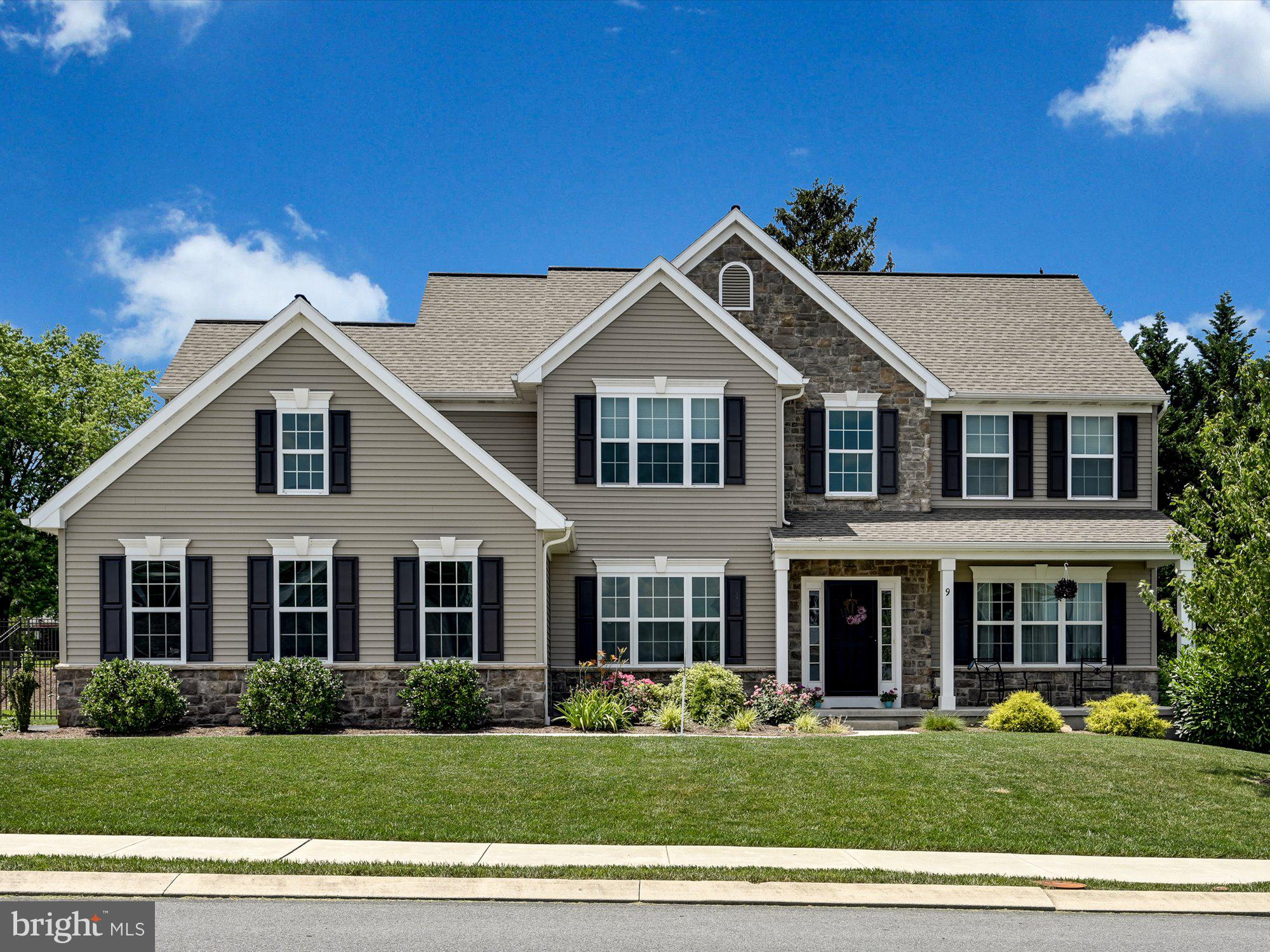 Welcome home to this quality Garman built home in Summerlyn Green in Ephrata.  Boasting nearly 3,000 sf of gorgeous living space this 2-story beauty is move-in ready!   Enter off of the welcoming front porch into the grand entry with hardwood floors and a soaring ceiling.  A formal open dining room anchored by stately columns sits across from a versatile bonus room behind double doors.  The bright fully-equipped kitchen with a large center island will be the center of entertaining as it overlooks the spacious family room and extends out to the inviting sun room.  The owners suite  features a tray ceiling,  large walk-in closet and spa-like bath.    There are 3 more generously sized bedrooms and full bath on the upper level as well as a convenient laundry room.  Another bonus is the over-sized 3 car garage that provides plenty of room for cars, bikes and lawn equipment.   The spacious fenced in back yard will be the perfect back drop for outdoor entertaining.