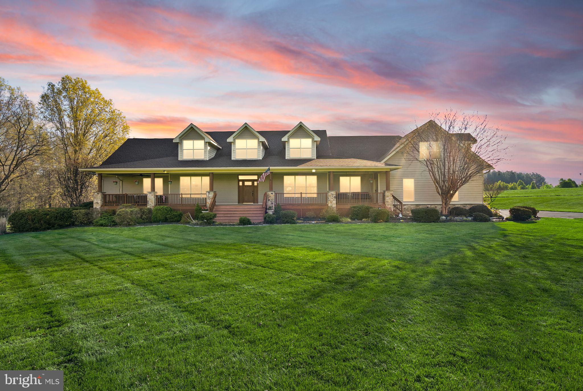 If you’ve been searching for space, privacy, and a home that lives like a private retreat, this exceptional property delivers. Nestled on over 10 acres, this custom-built Craftsman offers refined living with a thoughtfully designed gourmet kitchen, rich hickory hardwood floors, and a spacious four-car garage to accommodate every need.

Outdoors, the property truly shines—featuring a resort-style pool with a striking waterfall feature, creating the perfect setting for both relaxation and entertaining. Ideally located within a highly regarded school district, just minutes from abundant shopping and dining options, and only 7 minutes to the VRE train, this home offers a rare blend of luxury, convenience, and serene surroundings.