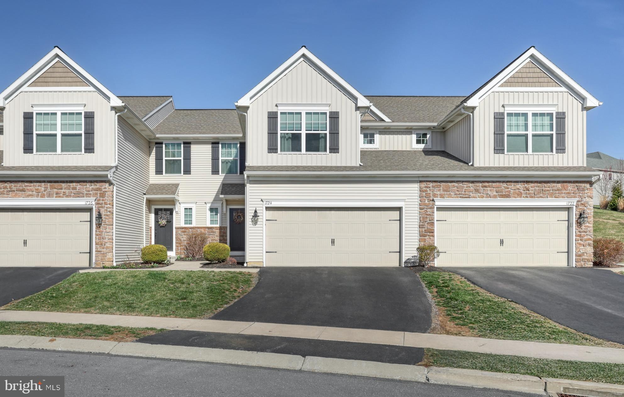 Exceptional Upper Allen township location in the highly sought after community of Orchard Glen! Located just minutes to Rte 15, PA turnpike, Trader Joes and all the amenities you need. This 3 bedroom, 2.5 bath home is ready for its new owners. Excellent curb appeal. Step inside to engineered hardwood floors and an open floor plan that is great for entertaining. Spacious dining room opens into the kitchen featuring a center island with overhang, granite countertops, white cabinetry, glass corner cabinet, subway tile backsplash, stainless steel appliances, walk-in pantry and more! Refrigerator is included with the sale. 18x14 family room overlooks the private patio and sprawling rear yard. Upstairs you will find 3 spacious bedrooms, 2 full bathrooms and a laundry room. The owners suite features a walk-in closet and private bath with double bowl vanity. Bring your vision to finish the expansive lower level complete w superior wall foundation and egress window. Energy efficient gas heat and central air. Spacious 2 car garage and additional parking just steps away for your guests. Low HOA fees cover your exterior maintenance and lawn care. Enjoy the community walking trails and access to the township park with ball fields, basketball and pickleball courts, state of the art playgrounds and so much more! Call us today for more information or to schedule your own private tour.