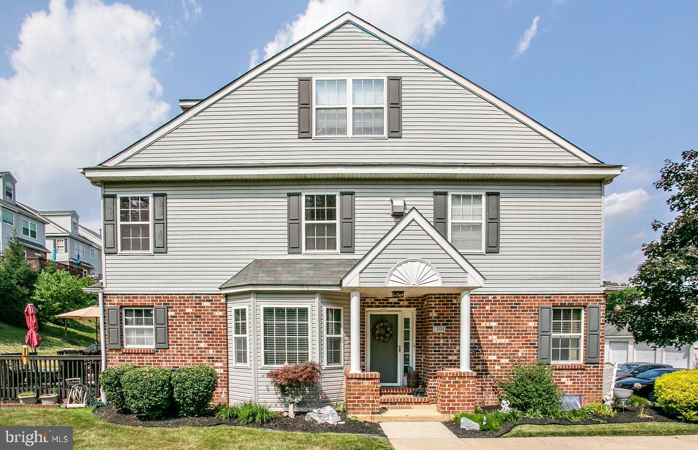 Welcome to 1304 Reagan Court- End unit   3/4 bedroom town home in The Mews at Valley Forge.  Open Floor plan,side entry, bright kitchen . Large Living Room, Formal Dining Room.  Nice sized deck. 3 Bedrooms and Finished Loft and large Finished basement too! I Main Floor Laundry.  Lots of size - larger than Most town homes.  1 car garage too!  Ideally located near restaurants,shopping, Valley Forge Park, King of Prussia Mall and Town Center, with easy access to major commuting routes.