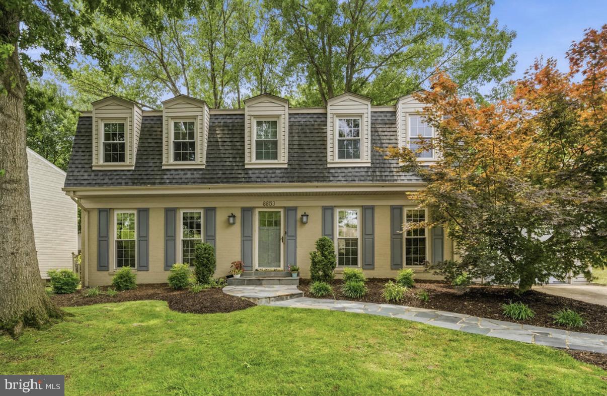 Welcome to this beautifully landscaped 4BR/3.5BA home in Springfield Station.  Situated on a quiet street, you'll be pleasantly surprised as you enter the bright entry foyer.  There's a formal Living room & Family room encased by floor-to-ceiling windows.  The highlight is the recently updated kitchen, equipped w/ SS appliances, quartz countertops, and polar-white cabinetry.  The kitchen island adjoins the formal dining room seamlessly - opening the space for food prep, conversation and entertainment simultaneously.  Just off the kitchen island, you will enjoy the screened in deck & enclosed backyard, perfect for those year-round family gatherings.  The ascend upstairs to four bedrooms:  MBR w/ a walk-in closet & three generous-sized bedrooms w/ plenty of closet space; 2nd full bathroom.  The finished lower level extends your living space down under, and features an open rec room for lounging and/or movie nights - full bathroom & optional office/5th BR for guests w/ additional closet space and/or storage.  The one-car garage is equipped w/ an EV charger.  This is a great locale - easy access to RT495/395/95/123.  Close proximity to a wide selection of Shoppes/Restaurants/South Run Park/& more.  Open House, Sun Jun 28th from 2-4:30pm.