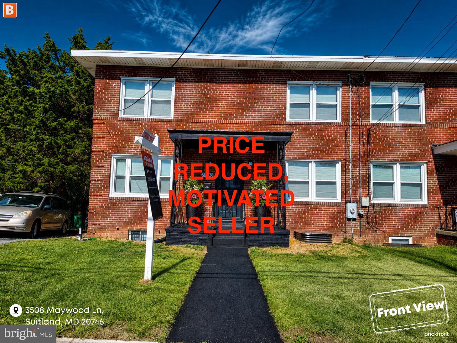 PRCE REDUCED, MOTIVATED SELLER - 3508 Maywood Lane in Suitland, Maryland, is the fully renovated home buyers have been waiting for.
This 4-bedroom, 2.5-bath beauty offers modern finishes, comfortable living space, and a move-in-ready feel from the moment you walk in. The location is a major win, just a short walk to Suitland Metro Station with quick access to Washington, DC, shopping, dining, and commuter routes. Homes with this level of renovation and Metro convenience are hard to find. Schedule your showing today and make your offer before it's gone.