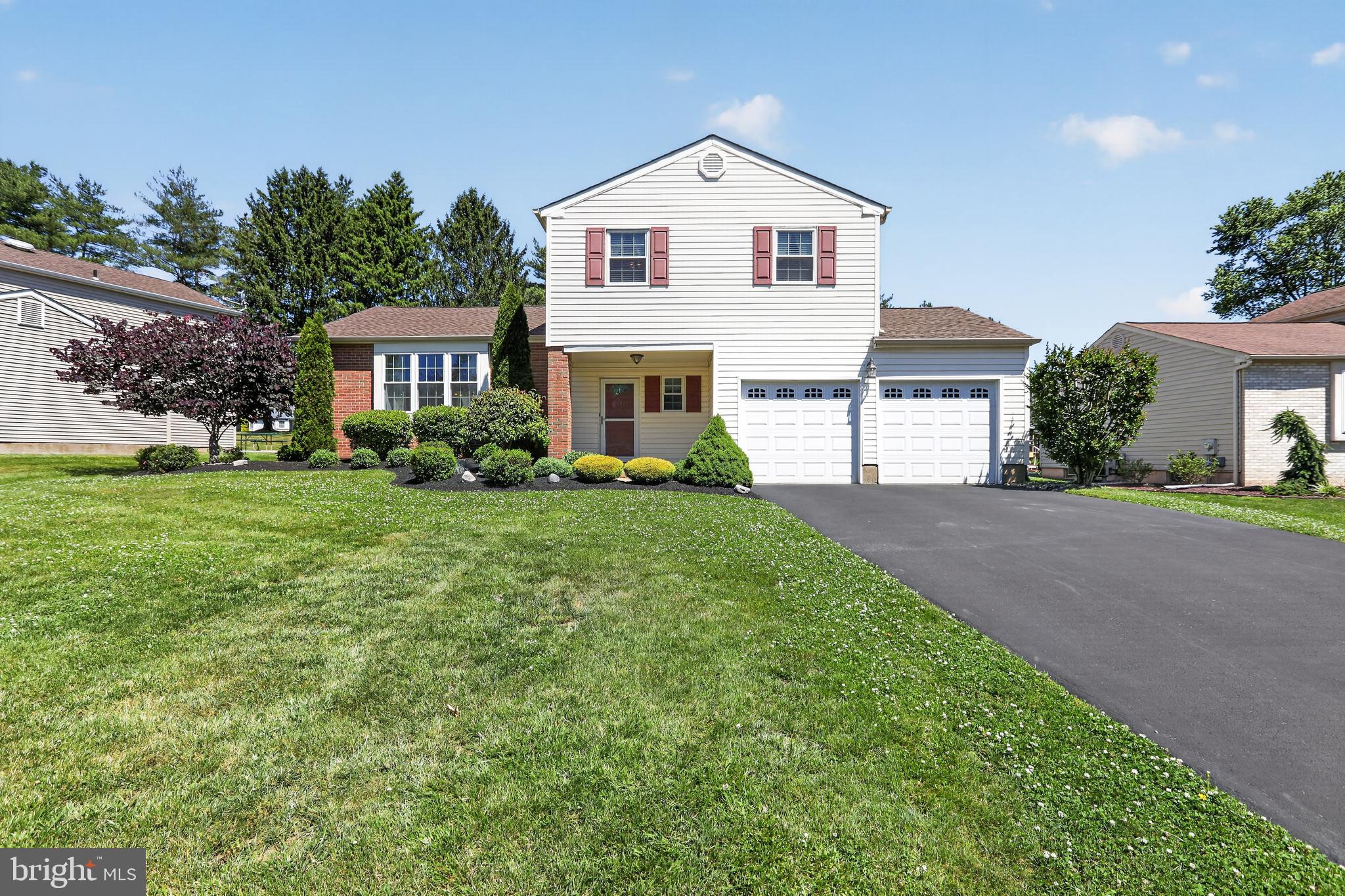 COMING SOON.  *** OPEN HOUSE Saturday, June 20th 11:00 AM - 1:00 PM ***  Beautiful split level home on large lot in the highly desired Twin Streams neighborhood!  This turn key home is absolutely stunning!  Walk through front door main entrance into main foyer entry. Step up to huge living room with upgraded hardwood flooring throughout,  large bow window allowing in plenty of natural light.  Hardwood flooring carries into spacious formal dining room which overlooks large yard. Walk past dining room and into kitchen containing plenty of white cabinets, upgrades stainless steel appliances and updated tile back splash. Step down to family room which is directly off kitchen. Spacious family room contains a beautiful brick wood burning fireplace,  upgraded carpeting and walk out entry door to rear covered concrete patio with dual overhead outdoor ceiling fans which are perfect for staying cool in shade on those gorgeous summer days and overlook the large scenic backyard.  This floor also contains a half bathroom, laundry room and access to two-car attached garage. Walk down another flight of steps to fully finished basement with all brand new carpeting.  Walk upstairs to 3 bedrooms and updated full hall bathroom. Upstairs bathroom contains all upgraded tile in tub/shower which includes custom shower ledge and upgraded vanity with granite top. Property also contains a large front driveway which has been full paved and contains at least 4 cars in addition to the garage spaces. The location is absolutely gorgeous as that backyard feels like a park with meticulously maintained landscaping.  Walking distance from Tony's Ivyland and minutes from shopping centers, all the popular local eateries and Septa train station.  New Roof - 2019, New Heather and Central Air  - 2018.  Homes like these in Twin Streams do not come up often.  Here is your opportunity to capitalize.  Make your offer today!