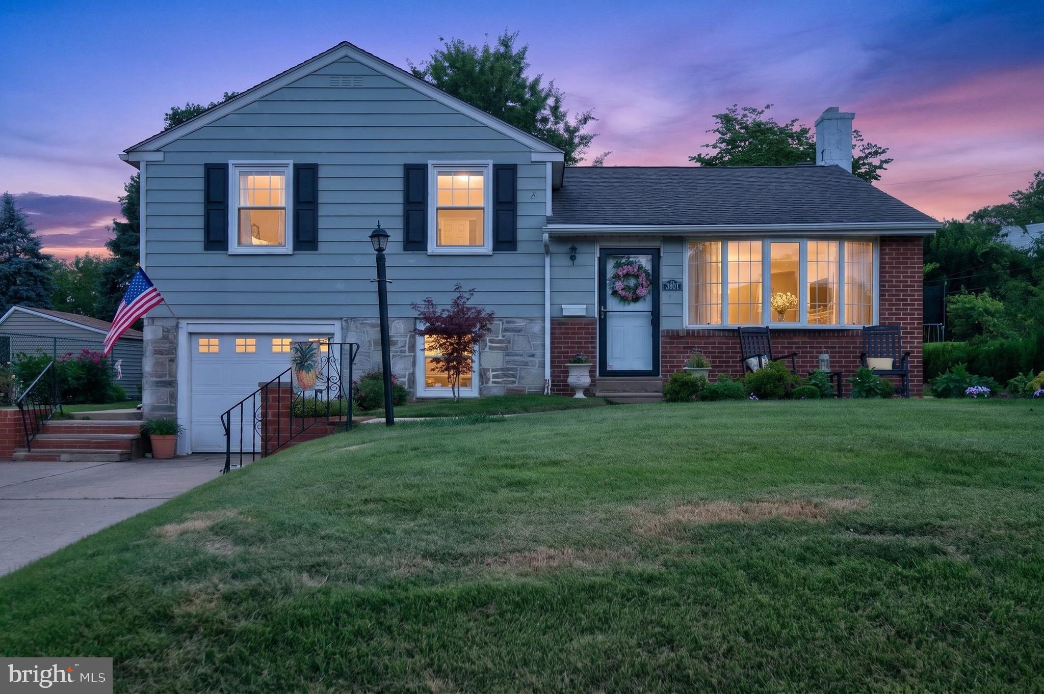 Welcome to 3801 Chalfont Drive, a beautifully maintained and updated detached home located in desirable section of Northeast Philadelphia. This move-in-ready residence offers 3 spacious bedrooms, 2.5 baths, and an expanded floor plan designed for comfortable everyday living and entertaining.

A thoughtfully designed addition has created a generously sized kitchen, providing abundant cabinet and counter space, a spacious dining area, and the perfect gathering place for family and friends. Throughout the home, you'll find fresh paint, updated flooring, and tasteful improvements that reflect pride of ownership.

The second floor features three well-proportioned bedrooms and ample closet space, while the home's 2.5 baths offer convenience for both residents and guests. The lower level provides additional living space and flexibility to accommodate a family room, home office, fitness area, or playroom.

Outside, enjoy an oversized driveway with plenty of off-street parking, attractive curb appeal, and a well-maintained property that is ready for its next owner. Conveniently located near shopping, dining, parks, schools, and major commuting routes, this home combines space, updates, and location in one exceptional package. This oversized lot is perfect for entertaining, gardening or adding a pool.  

Don't miss the opportunity to make this meticulously maintained home your own.
