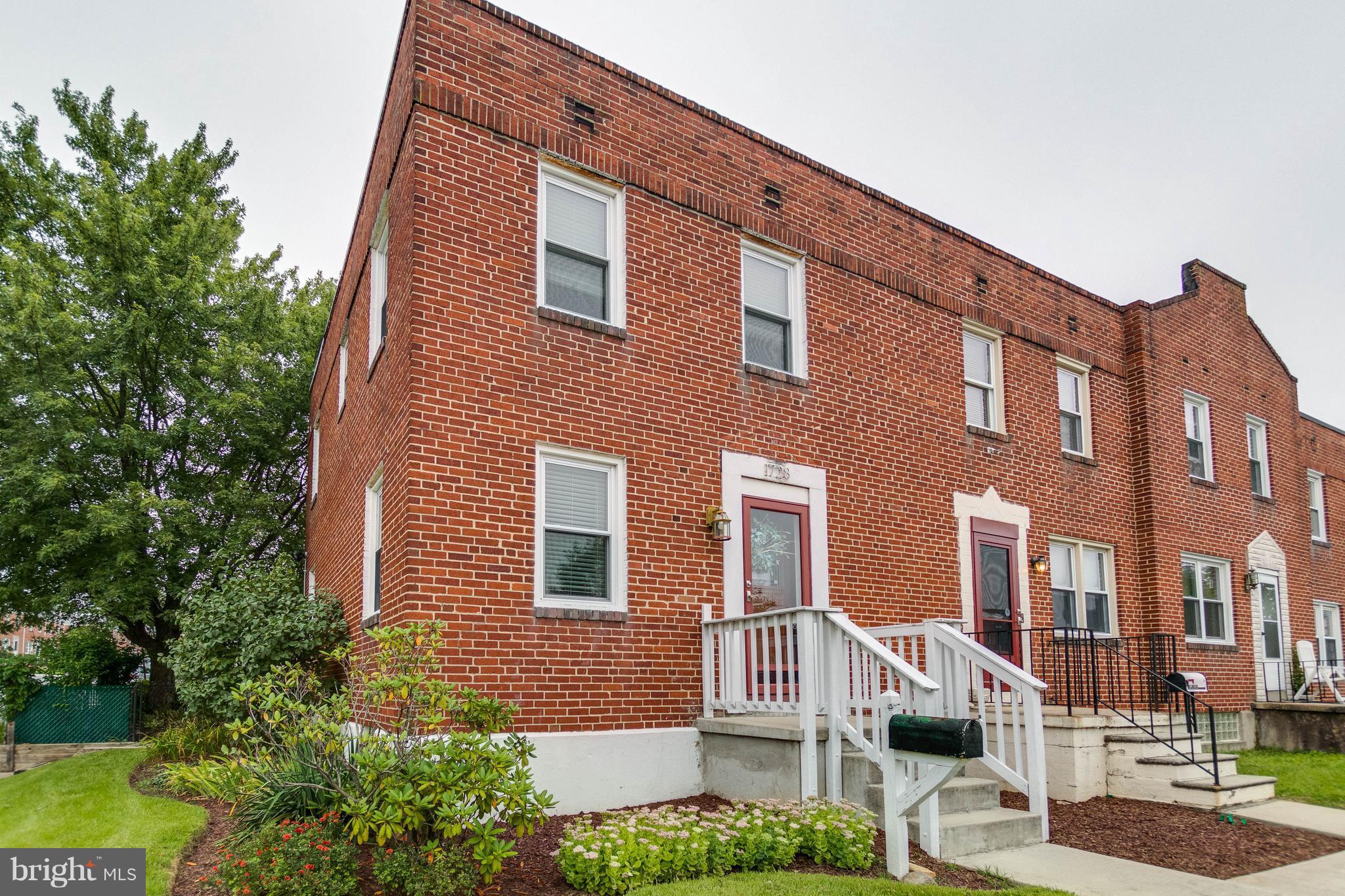 Come see this beautiful well maintained End of Group townhouse in Parkville. Updated kitchen with newer appliances. HVAC, Water Heater and Windows less than 10 yrs old. Approx. 7 yrs remaining on Roof warr. This unit gleams with pride in ownership. Professional landscaping front and rear. Rear alley with off-street parking. Fresh Paint. Complete list of all upgrades over last 10 years available.