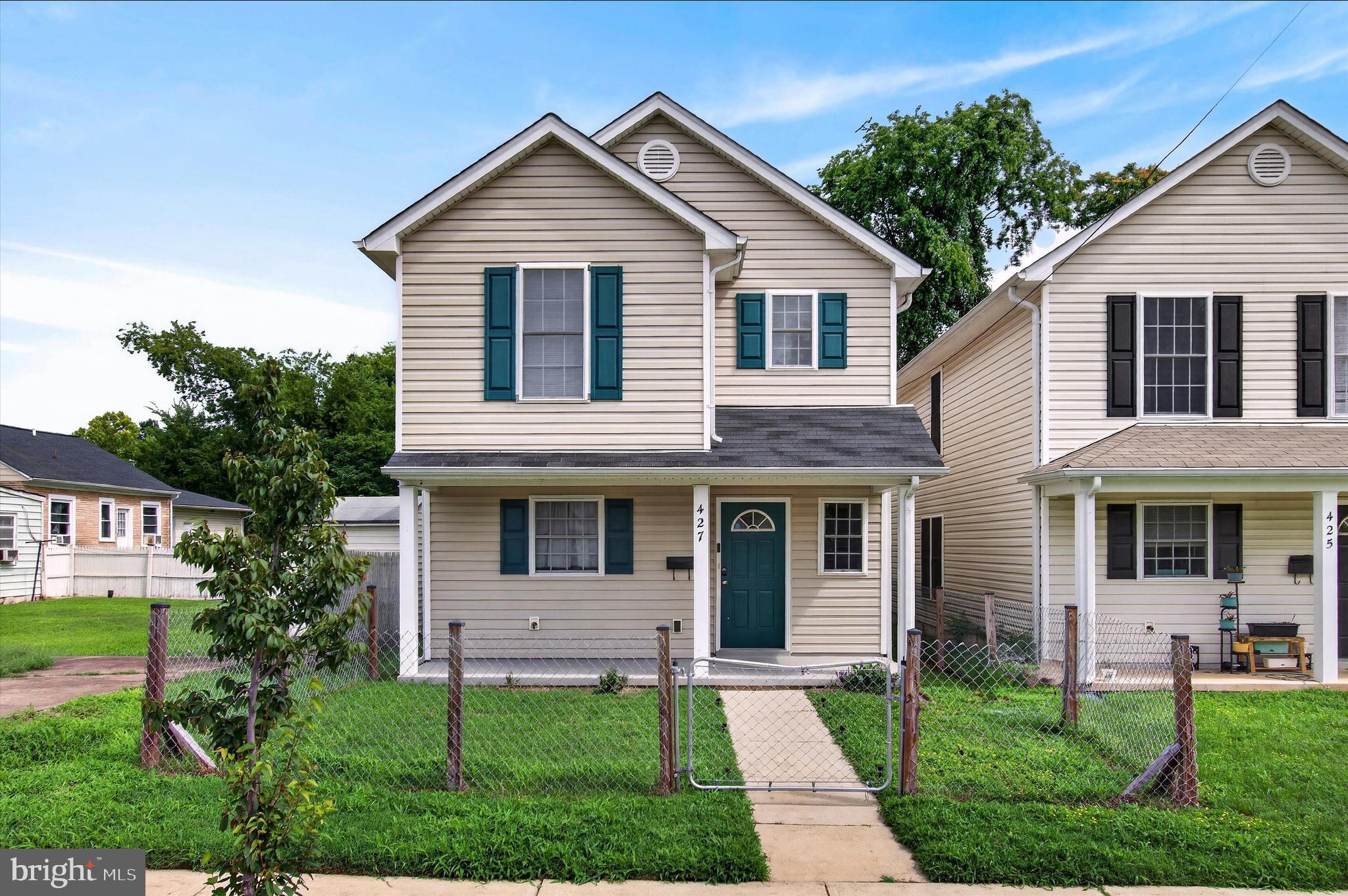This beautiful home is just a few minutes from historic downtown Fredericksburg. Built in 2010, this 3 bedroom, 2.5 bath is move-in ready. The home features stainless steel kitchen appliances and LVP flooring throughout the house. The downstairs living space has an open concept floor plan with sight lines from front to back, perfect for entertaining! The kitchen features plenty of cabinetry storage as well as a pantry. The living room has a sliding door that leads to a large backyard with patio. There is also a storage unit attached to the rear of the home. Upstairs, you'll find a spacious primary suite with attached full bath and walk-in closet. Two additional bedrooms complete the top level with a shared full bath. A must see!