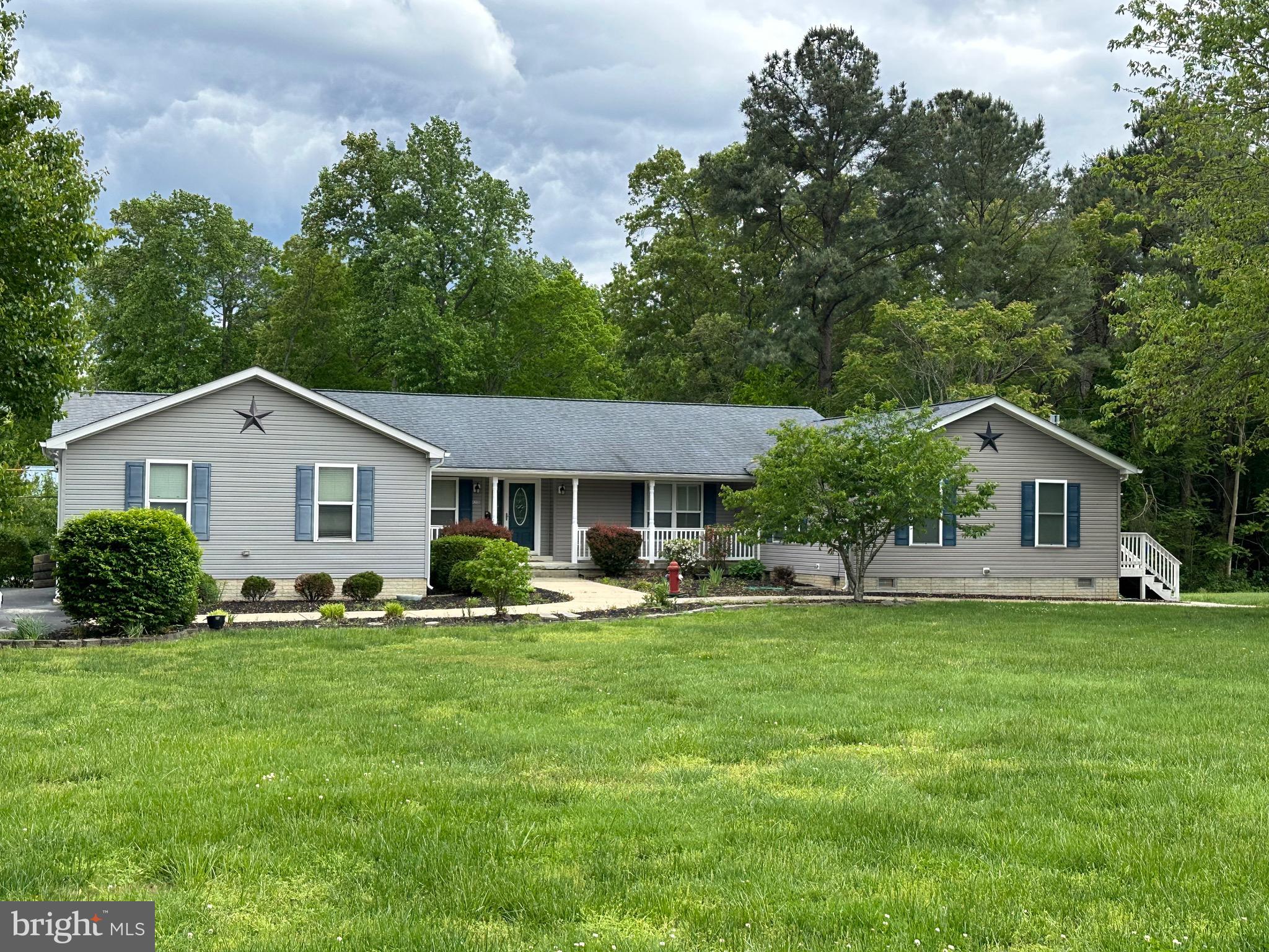 Welcome home to this unique property on 2.4 private acres with no HOA, in ground pool, detached oversized 42x 44 garage. Rambler with full finished basement featuring 4Br , 4.5 bath with 3208 sq ft on the main level and an addl 1960 finished sq ft in the basement. Kitchen has ceramic floors, stainless appliances, large breakfast bar and family room is open to the kitchen with vaulted ceilings. Large addition with family room with vaulted ceilings and skylights on the side off the home with gas fireplace. Basement has large rec room and addl rooms for multi purpose uses. Home needs some TLC.