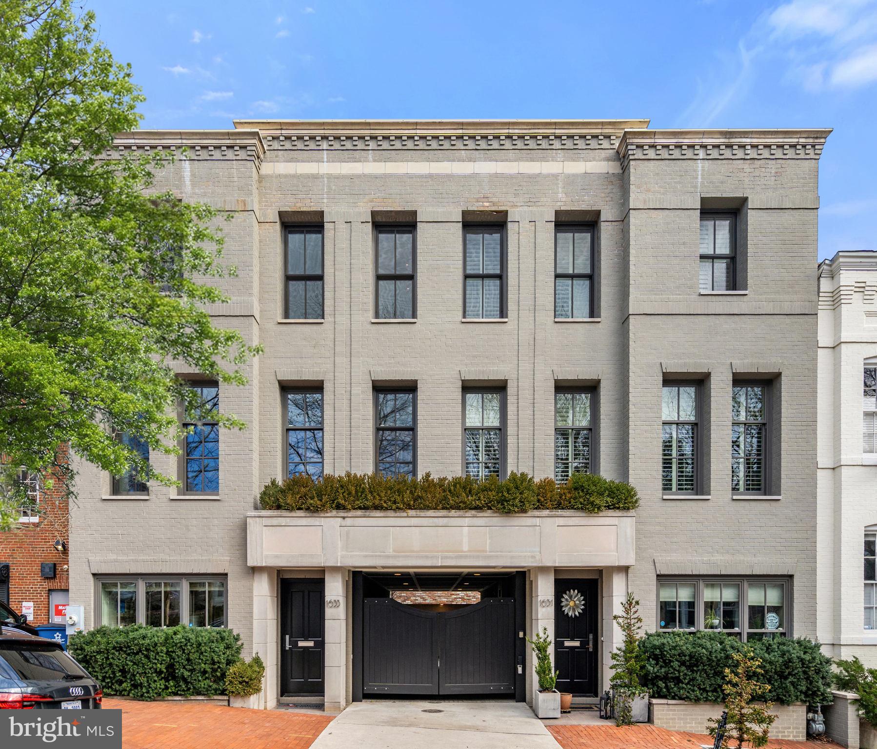 A truly 21st century residence at the former site of the Historic Georgetown French Market!  An extraordinary new home designed & built in 2015 by renowned local architect blends clean modern lines w/ classic architectural elements to create a RARE result!  3 soaring levels of stylish spaces, efficient systems, private elevator, and the finest fixtures and finishes.  Cultivate your art, wine & library collections in every gracious room, while entertaining w/ sunrise or sunset views!  Immaculate Effeti Italian Kitchen design, stunning spa-like baths, and smart home automation.  Incredible bonus:  2 private parking spaces plus storage in heated garage!

DO NOT MISS this rare package for civilized city living.  Contact us for safe Private showing or
Open SAT & SUN 2-4pm