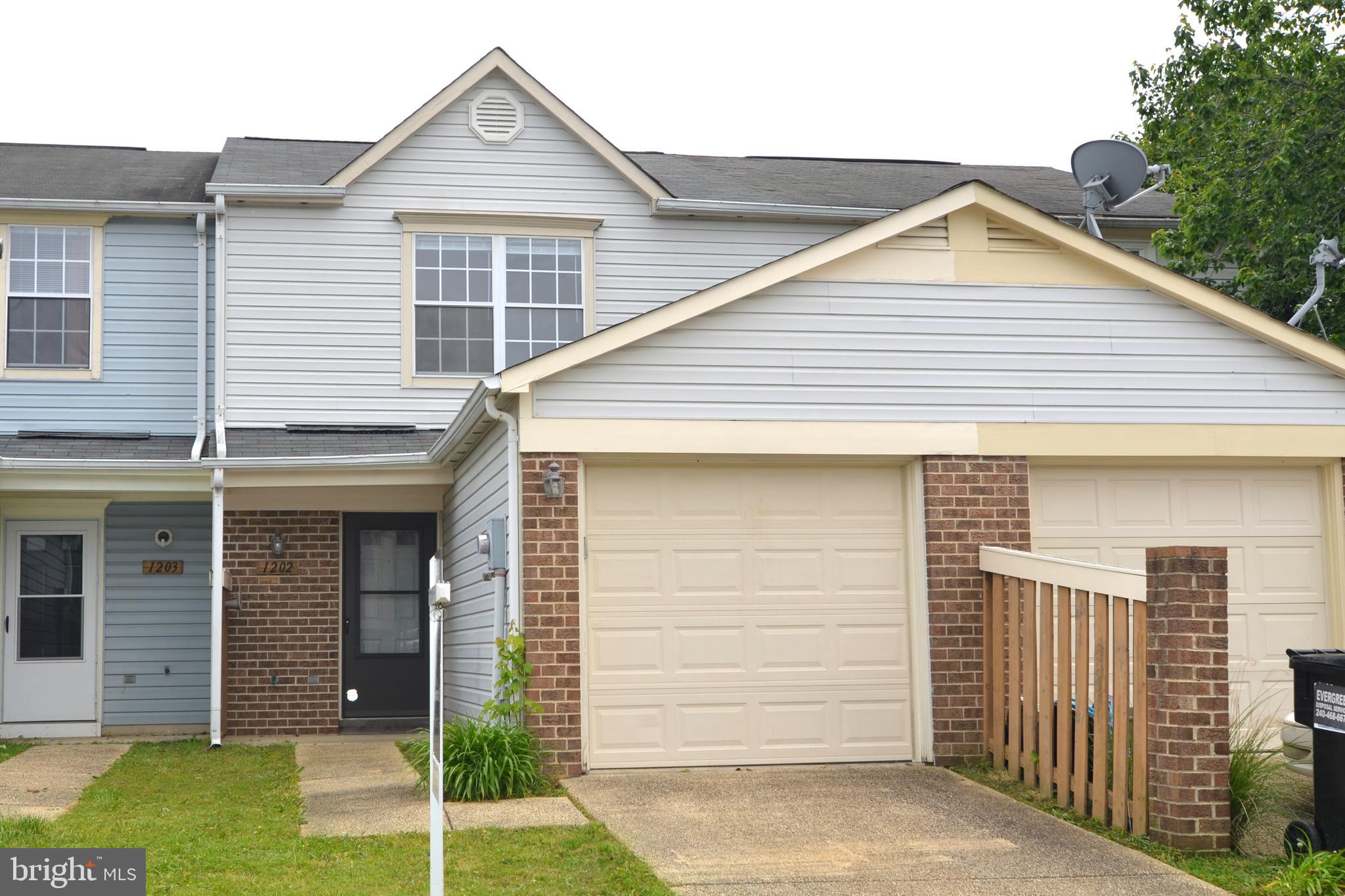 Updated 2BR 1.5FB townhome with 1 car front load garage.  Large kitchen with breakfast bar, stainless steel appliances, separate dining room area, rear deck in fully fenced rear yard, balcony off of primary bedroom.  Immediate availability.  Pets case-by-case basis.  Close to Naval Air Station Patuxent River