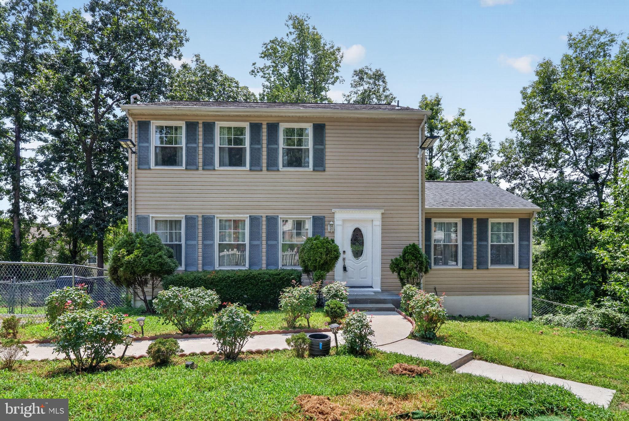 Welcome to this beautifully maintained, move-in-ready home with no HOA. The interior features a fully renovated kitchen with new countertops and appliances, fresh paint throughout, and updated windows and flooring installed in 2021. The fully finished basement offers exceptional flexibility, complete with a private entrance, spacious bedroom with a walk-in closet, renovated full bathroom with shower, and a separate kitchen—ideal for guests, extended family, or additional living space. Conveniently located just minutes from I-95, restaurants, shopping, gas stations, and other everyday amenities. This home combines comfort, convenience, and outstanding value! Do not miss out