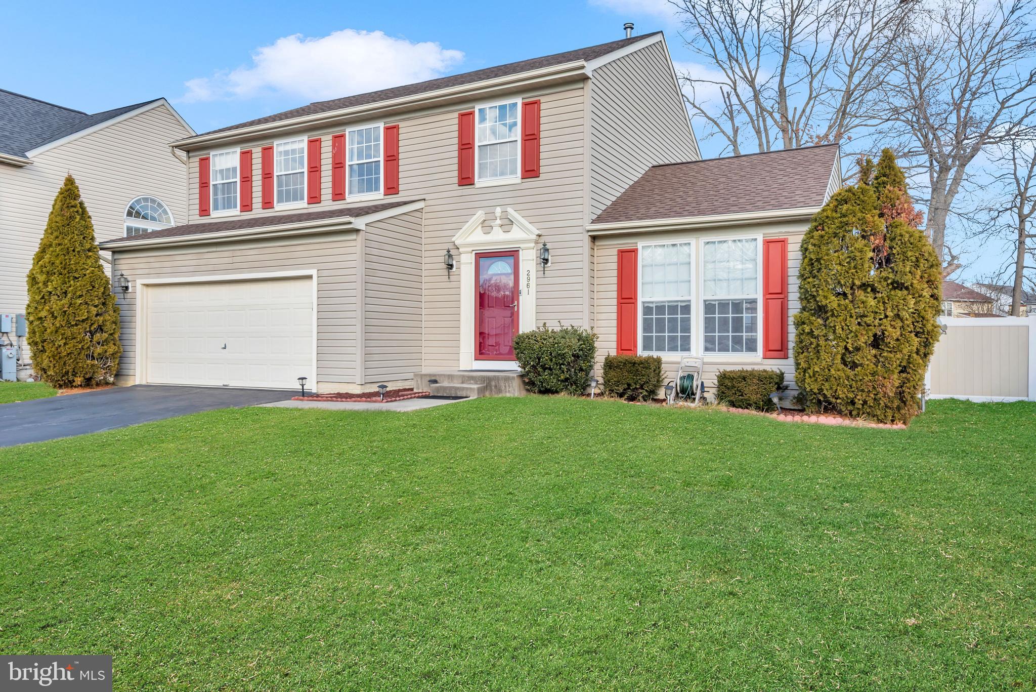 PRICE REDUCED !!  Charming 4BR/3.5 bath Colonial in Forest Oaks Point, featuring four spacious bedrooms, including a large primary suite with its own bath. The first-floor family room flows into a bright kitchen with an island, pantry, and breakfast nook that opens through sliding doors to the rear Trex deck. (12X15) Enjoy a fully fenced backyard. The finished lower level includes a rec room, a generous separate home office or workout space, and a full bath with shower. Extras include a two-car garage (19x21), a 2018 roof, and brand-new luxury vinyl flooring and new carpet throughout.