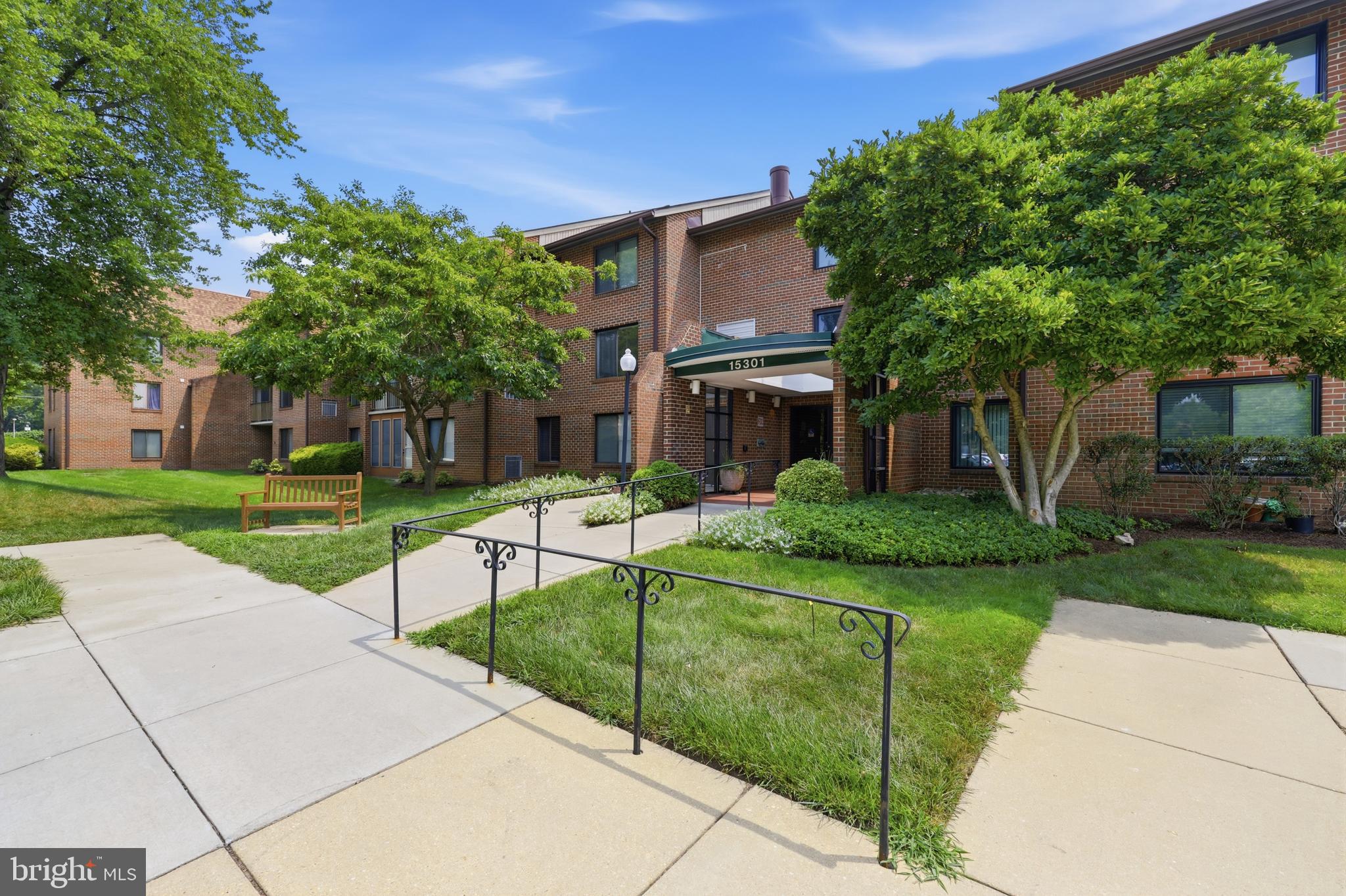 2-bedroom plus den, 2-full bath condo located in the highly sought-after and amenity filled 55+ Gated Community located in Silver Spring. This spacious Warfield Deluxe model offers more than just comfortable living—it features a separate den just off the primary bedroom, perfect for a home office, hobby space, or reading room. The spacious living room with Cathedral Ceiling is filled with natural light from sliding glass doors opening to an enclosed balcony overlooking the grounds that is the perfect spot to enjoy morning coffee or relax at the end of the day.  An eat-in Kitchen and a true laundry room with full sized washer and dryer adds convenience. An assigned parking space is also included. 
This gated 55+ community with 24-hour security offers a wide range of resort style amenities to support an active, social, and convenient way of life. Enjoy access to indoor and outdoor pools, tennis &pickleball courts, fitness center,  18-hole golf course, two clubhouses, beautifully landscaped grounds and walking trails, and an on-site medical center. With community transportation, social clubs, and events happening year-round, there's always something to do. The location offers quick access to Georgia Avenue, I-495, The Inter County Connecter (200), Metro bus service, plus... subway service is just a drive or bus ride away...making it easy to get around. Don't miss this chance to enjoy comfort, convenience, and community—welcome to your new home!