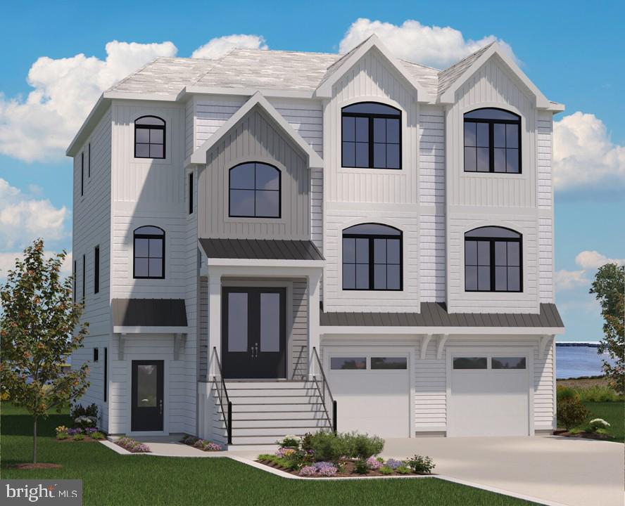 This home is a Bayberry floorplan in Chanell Pointe. Enjoy bayfront living and amenities at this unique new luxury community of 70 single family homes, just 1 mile from the Fenwick Beach. The Bayberry floor plan is a three-story home to maximize the water views in this stunning location. The first floor of a finished recreation room, a media/fitness room , a bedroom and bath plus a study and a large mud room. The open kitchen, dining, and great room with a fireplace is on the second floor as well as a second owners suite plus a flex room. The third floor of the Bayberry floor plan  consists of the owners suit ,  and three additional bedrooms each with it own bath. The laundry room is found here for your convenience. Enjoy outside living on your screened porch and decks.