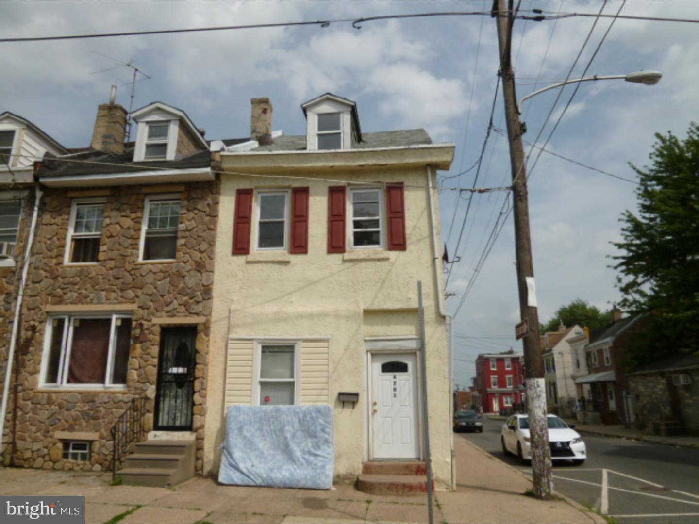 Great spacious row home with high ceilings. 4 Bedrooms 1 Bath and small yard. This will make a great rental property or fix to sell. Property is easy to show. $2000 deposit with proof of funds on all offers. Buyer will be responsible for U & O certificate.an d will pay 100% transfer tax recommend buyer use Matz land transfer Property being sold AS-IS
