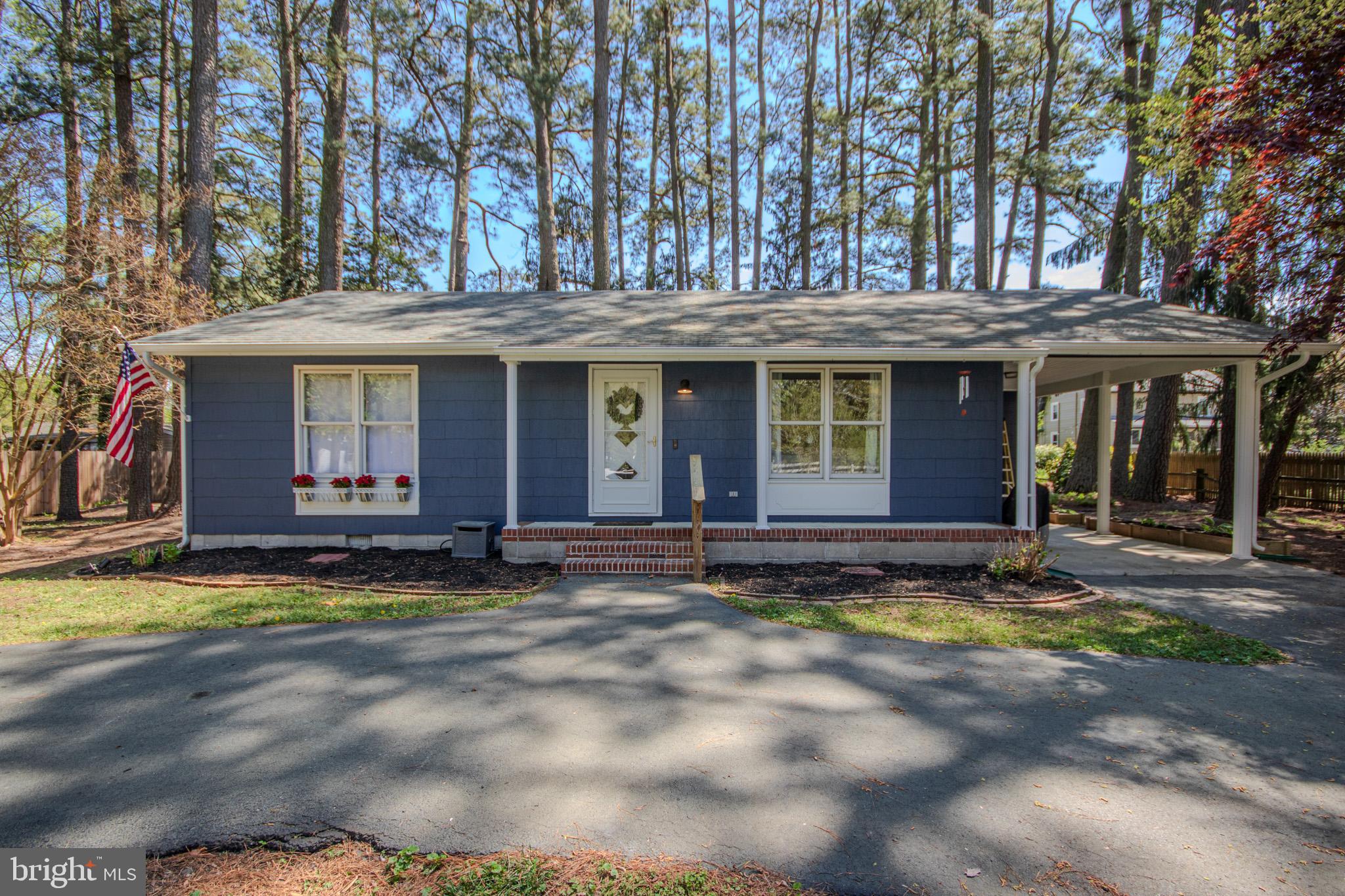 *Back on the market due to no fault of the home. Buyer financing fell through. Inspected and Ready to Go! Updated, freshly painted, and move-in ready home offering easy one-floor living on a quiet cul-de-sac in Fruitland. Renovated approximately 5 years ago, this 2-bedroom, 1-bath home features an open floor plan with updated flooring and a spacious living area that flows into the dining space, ideal for everyday living and entertaining. The kitchen is equipped with granite countertops, stainless steel appliances, and a large island with seating. A bright sunroom provides additional flexible living space, perfect for a home office, sitting area, or hobby space. Situated on a wooded lot with a circular driveway and covered carport, this low-maintenance home offers both comfort and convenience. Ideally located near shopping, dining, schools, and major routes. Perfect for first-time buyers, downsizers, or investment opportunities.