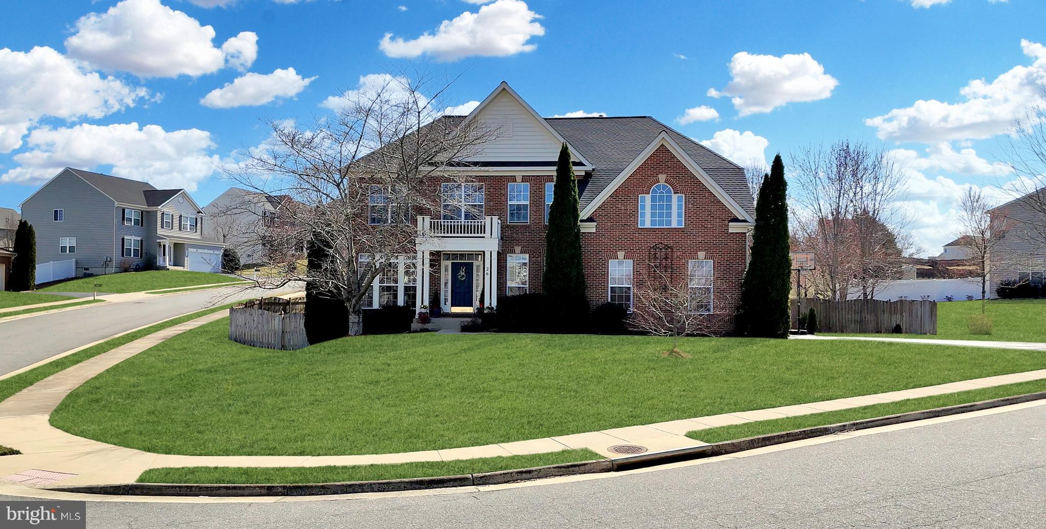 *********ACCEPTING BACK UP OFFERS*********

Step inside this beautifully maintained 4-bedroom plus office, 3.5-bathroom gem and prepare to fall in love. Built in 2008 and offering nearly 4350 square feet of living space, this home has been meticulously cared for and thoughtfully updated — meaning you can move right in without lifting a finger. Every detail has been designed to create a space that’s not only functional but also warm and inviting.

As you walk through the front door, you’re immediately greeted by elegance and class. To your left, the formal living room is bathed in natural light — the perfect spot to enjoy a quiet moment with your morning coffee. To your right, the elegant dining room is ready to host everything from intimate family dinners to holiday celebrations. The flow between these spaces makes entertaining effortless. Extra crown molding and wainscoting throughout the main level adds an elegant touch, elevating the entire space.

From the foyer, you’ll be drawn into the breathtaking two-story family room. Towering windows flood the space with light, while the stunning fireplace serves as the room’s cozy centerpiece — perfect for curling up on chilly evenings. Just off the family room, you’ll find a private office on the main level — a quiet sanctuary ideal for working from home, creative projects, or even a peaceful reading nook.

The heart of the home is the gourmet kitchen — and it’s nothing short of spectacular. Granite countertops, stainless steel appliances and a beautiful stone backsplash set the stage for both everyday cooking and entertaining. The expansive island provides extra prep space and seating for casual meals and conversation. Ample cabinet space, double ovens and gas cooking make this a dream for both cooking enthusiasts and casual chefs alike. Recent updates include a new dishwasher and garbage disposal (2024) and a refrigerator (2019) — all top-quality appliances designed to make life easier. The butler’s pantry connecting the kitchen and dining room adds both style and functionality — ideal for setting up a coffee bar, cocktail station, or extra storage for all your entertaining needs.

Throughout the main level, you’ll find real hardwood floors that add warmth and charm to the space — a luxurious upgrade that truly sets this home apart.

But the magic doesn’t stop inside — step out back and you’ll find an outdoor oasis that extends your living space. The spacious deck and stamped concrete patio offer multiple seating areas, making it easy to host summer barbecues or simply unwind with a glass of wine as the sun sets. The 8-zone irrigation system keeps the lush lawn and landscaping looking pristine all season long.

Upstairs, the primary suite is your personal retreat. It’s generously sized and features a trey ceiling and a large walk-in closet with custom closet organization to keep everything neat and tidy. The spa-like en suite bathroom has been thoughtfully updated with granite countertops, dual sinks, updated mirrors and light fixtures, and a luxurious corner soaking tub — the perfect place to unwind after a long day.

Three additional bedrooms upstairs are equally inviting, each with ample closet space and easy access to a well-appointed full bathroom. The upstairs laundry room adds convenience to your daily routine — no more hauling baskets up and down the stairs!

The finished basement is where this home truly shines. It’s thoughtfully divided into two distinct zones, allowing for flexible use of the space. Whether you envision a media room, game room, home gym, or play area — there’s room for it all. A full bathroom adds convenience, and the pool table conveys — making this the ultimate spot for hosting game nights. There’s also tons of storage to keep everything organized and easily accessible.

Additional updates a 74-gallon hot water heater (2016) and a UV light whole-house