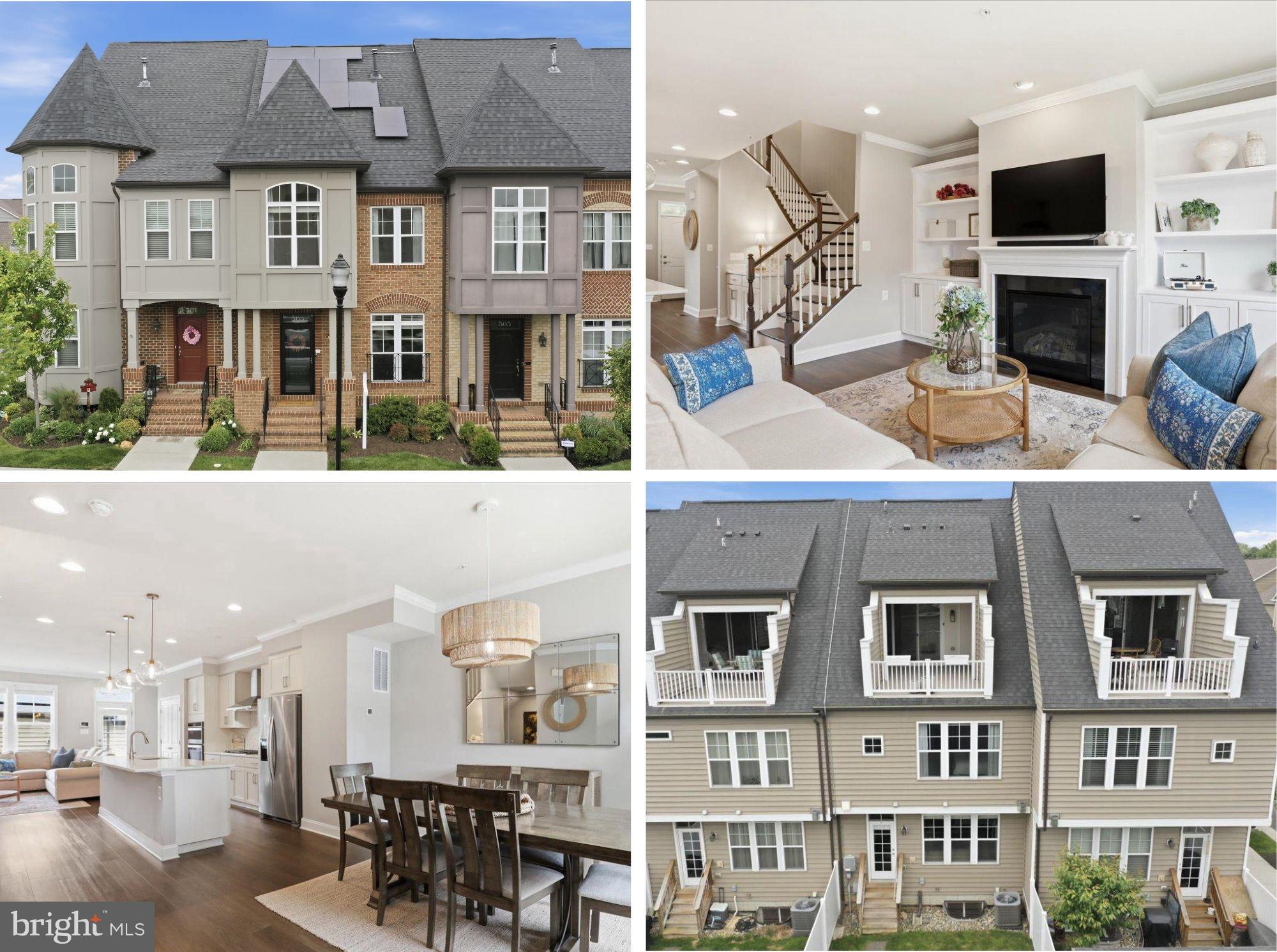 Welcome to 503 Prieur Rd in the sought-after East Church community. This beautifully designed Wormald built townhome offers 4 finished levels including the upper level loft and Sky terrace, 3 bedrooms, 3 1/2 baths, a detached 2-car garage, and bright open living spaces filled with natural light.

The gourmet kitchen with quartz counters, ceramic backsplash flows seamlessly into the main living with custom built ins and formal dining area, creating an ideal setup for both everyday living and entertaining. The finished lower level and spacious loft provide flexible space for a media room, home office, workout area, or guest retreat. Sellers especially love the open floor plan, veranda rooftop, private backyard, and modern custom finishes throughout.

EastChurch offers community amenities including walking paths, green space, pool, and recreation areas, all just moments from Downtown Frederick’s restaurants, coffee shops, markets, breweries, and entertainment. Move-in ready with style, space, and location all in one, this home is an exceptional value in one of Frederick’s most desirable communities.