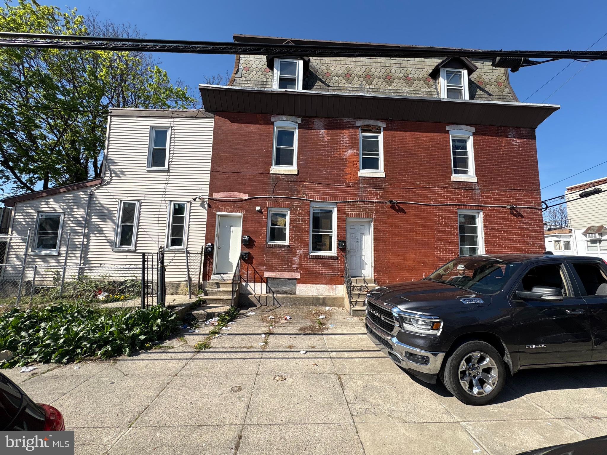 Welcome to 6200 Dickens Ave – a large corner CMX-2.5 zoned property offering a rare value-add opportunity in Southwest Philadelphia. This oversized structure has already received Zoning Board approval for conversion into a legal 4-unit building, positioning it perfectly for a seasoned investor or developer looking to maximize returns. The property is currently configured as a 4-unit layout but requires a full renovation, making it ideal for a complete reposition. Interior demo has already begun in portions of the building, allowing the next owner to step in and execute their vision without starting from scratch. Please note: Certificate of Occupancy has not yet been obtained – buyer responsible for completing permits, construction, and final approvals. Located in a rapidly developing pocket of Southwest Philadelphia with strong rental demand and easy access to major roadways, public transportation, and the airport. The building consists of 2 studio apartments, one 1 bedroom apartment and one 2 bedroom apartment. In the right hands, this building can be turned into a cash cow. *Estimated rents are based on PHA Payment Standards. Seller is motivated to sell.