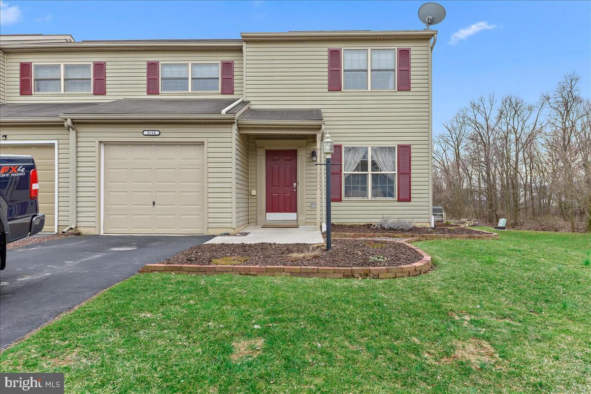 You'll love this 3BR/1.5BA semi-detached townhome style residence located on a quiet cul-de-sac! This property is very well maintained- pride of ownership shines through! Easy to care for wood laminate flooring throughout main living/kitchen/dining. Convenient first floor laundry. Master BR has double closets. Spend your warm summer evenings relaxing on the covered back deck. 1 car attached garage plus more off-street parking. Appliances included in sale! Convenient to Route 30 & all amenities in West York! Located in an area eligible for $0 down USDA financing- schedule your showing today!