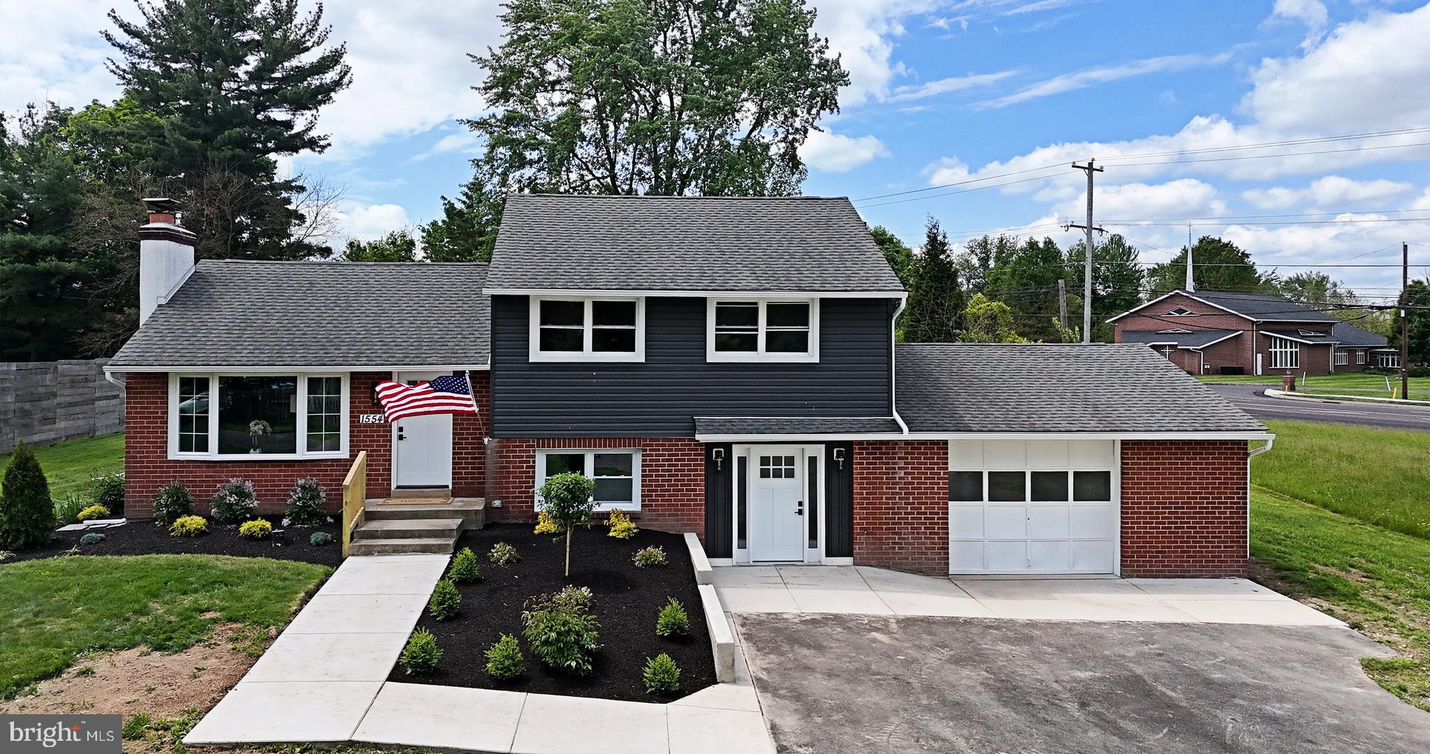 1554 Park Drive. Jamison PA 18929

This exceptional home has been transformed from top to bottom and truly feels like brand-new construction. Thoughtfully redesigned with today’s modern lifestyle in mind, the new open-concept layout offers the perfect blend of style, comfort, and functionality.
Extensive renovations include the addition of one and a half beautifully updated bathrooms and an additional bedroom, creating even more versatile living space. Every inch of this home has been upgraded with high-quality finishes, including all-new flooring, a stunning designer kitchen with brand-new appliances, fully renovated bathrooms, new doors and hardware, and all new windows that fill the home with natural light.
Major improvements provide peace of mind for years to come, including a brand-new heating and air conditioning system, a completely updated electrical system, and a beautifully renovated full basement offering endless possibilities for additional living, entertaining, or recreation space.
The newly added patio, conveniently accessible from the renovated kitchen, creates an ideal indoor-out-flow perfect for gatherings, relaxing evenings, and everyday enjoyment. New exterior access points further enhance the functionality and appeal of this remarkable property. The extensive back yard has room for a playground or a swimming pool.
The lower level has a bedroom with independent access, private bathroom and access to laundry and sunroom. It can be used as in-law suite. 
Roof was installed in 2018 by previous owner and well and chimney passed inspection last December. Assessor square foot doesn't reflect real sqf.
Located within the highly acclaimed Central Bucks School District and offering easy access to major roads, shopping, dining, and commuting routes, this move-in-ready home is an incredible opportunity you will not want to miss.
Showings begin Sunday, May 17th