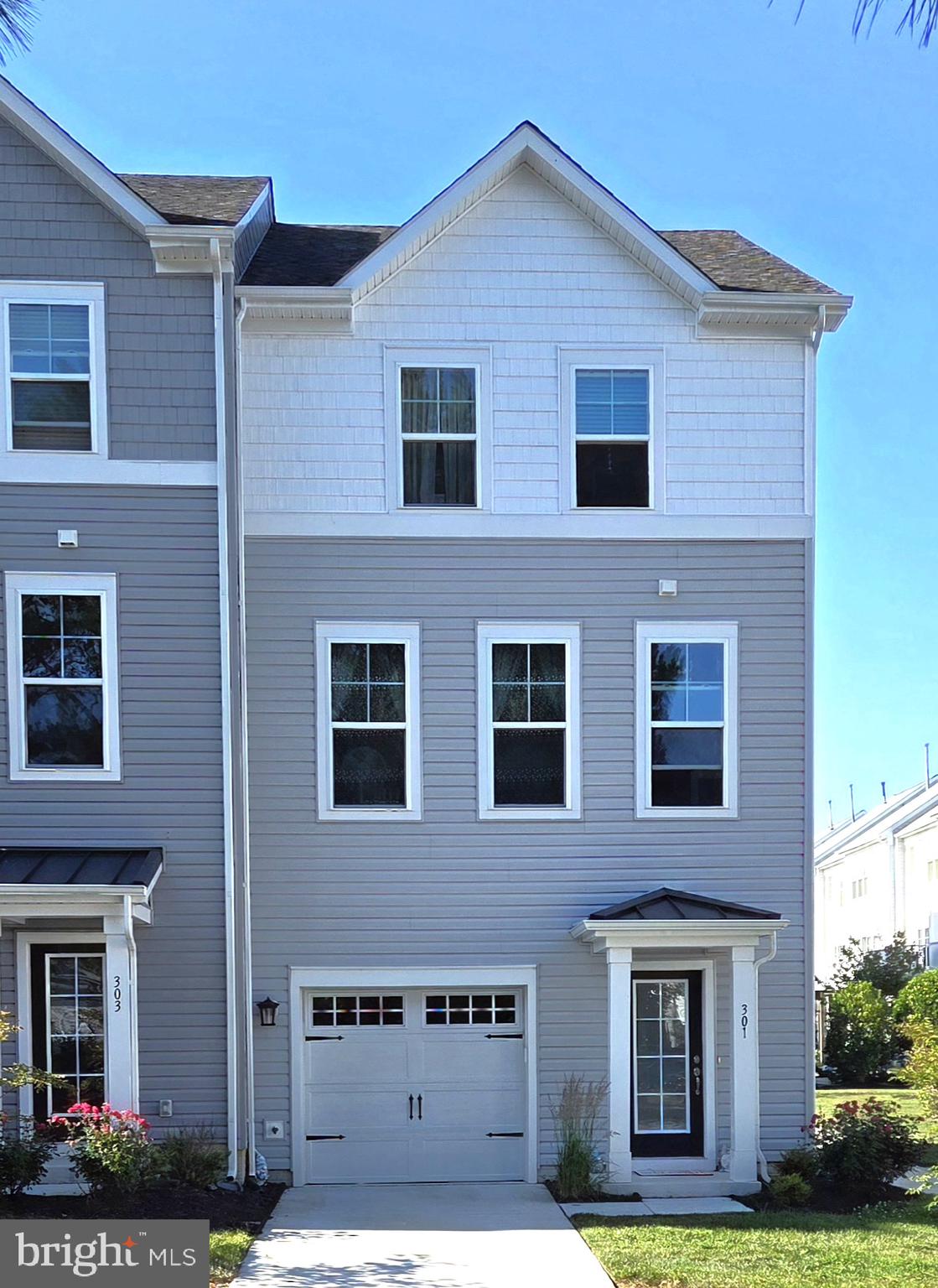 Beautiful End-Unit Townhome Loaded with Upgrades – Move-In Ready!
Welcome home to this stunning 3-bedroom, 2.5-bath end-unit townhome located in the desirable gated community of Deep Harbour. Offering modern upgrades and spacious living across three levels, this home combines comfort, style, and convenience.
The first floor features wood flooring, a large recreation room or home office, complete with a convenient half bath and access to the attached one-car garage.
On the second level, you'll also find wood flooring throughout with an open and inviting floor plan featuring a spacious kitchen with Corian countertops, upgraded cabinetry, stainless steel appliances, and a dining area with access to a generous 10' x 20' deck—perfect for entertaining or relaxing outdoors. The large living room provides ample space for gathering, while the stylish shiplap accent wall in the half bath adds a touch of charm. Enjoy the amazing cross breeze when the windows are open.
The third level features a spacious primary suite with a tray ceiling, walk-in closet, and an elegant en-suite bath offering a double vanity and a large tiled walk-in shower. Two additional bedrooms and a full bath complete this level.
Residents of Deep Harbour enjoy gated community amenities, including a community pool, marina, and scenic jogging and walking paths. Conveniently located near downtown entertainment, dining, shopping, and grocery stores, you'll have everything you need just minutes from your doorstep.
Don't miss the opportunity to own this beautifully maintained townhome in one of the area's most desirable waterfront communities. Schedule your private showing today!