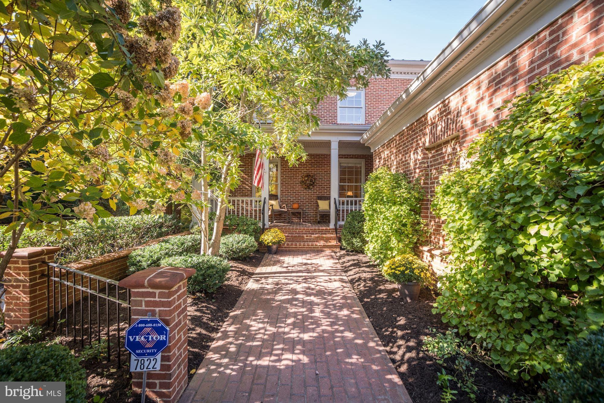 Looking for low maintenance living without sacrificing space or comfort? Then this is the home for you! A terrific, beautifully constructed, all brick, Gosnell ELEVATOR townhome with a gorgeous southwestern exposure providing abundant natural light is ready for the next owners.  This is truly one of the most coveted townhomes in River Falls, it checks all the boxes - an end unit, a south/western exposure, an elevator, a main level entry 2 car garage and a daylight, walk-out lower level!  The ideal main level floorplan boasts a welcoming Entry Foyer that opens to the bright & sunny Living Room. The centerpiece of the home is the Dining Room that adjoins both the Living Room and Family Room.  Pocket doors allow for privacy, if desired.  A comfortable Family Room with a gas fireplace and built-in cabinetry is the perfect place to curl up on a chilly winter evening.   The Family Room offers access to the covered rear porch with stairs leading to the lower level brick patio.  The large Gourmet Eat-In Kitchen with a center island, stainless steel appliances and granite counters flows seamlessly into the Family Room. Upstairs, the generously portioned Primary Suite with a cove ceiling boasts a sumptuous Full Bathroom with double vanities, a stall shower and soaking tub plus large Dual Walk-In Closets. Two spacious bedrooms and a full laundry room with storage completes the Upper Level. Downstairs is exceptional with a large recreation room with two walls of built-ins - ideal for a home office; a bedroom with two full size windows, an adjoining full bathroom and two large storage rooms.  The elevator accesses all three floors including this lower level!  In nice weather, entertain on the private, brick patio with brick & board privacy walls.  This is a perfect "lock and leave" home if you want to head to a second home.  There's very little exterior maintenance!  And--you have one of the best communities in town.  Membership is available at the River Falls Swim Tennis Club which offers an Olympic size swimming pool w/early morning summer lap swimming, tennis courts with active men's & women's tennis teams,  a tot lot, soccer field and baseball diamond.  In addition, Great Falls National Park, Billy Goat Trail and the Gold Mine Trail are just around the corner.  The outdoor enthusiast can bike to Georgetown or the Capital Crescent Trail, hike through the woods, kayak on the canal or the Potomac River or simply take a leisurely walk.  Enjoy a meal or cocktail at Old Angler's Inn after enjoying the great outdoors.  All this plus easy access to the Clara Barton Parkway,  the Beltway/I495, Tyson's Corner or the I270 BioMed Corridor.  Both Regan National and Dulles International Airports are within a half hour drive, non-rush hour.  Whitman School Cluster!  Don't dally!  This one is a winner!  Call to see it today!
