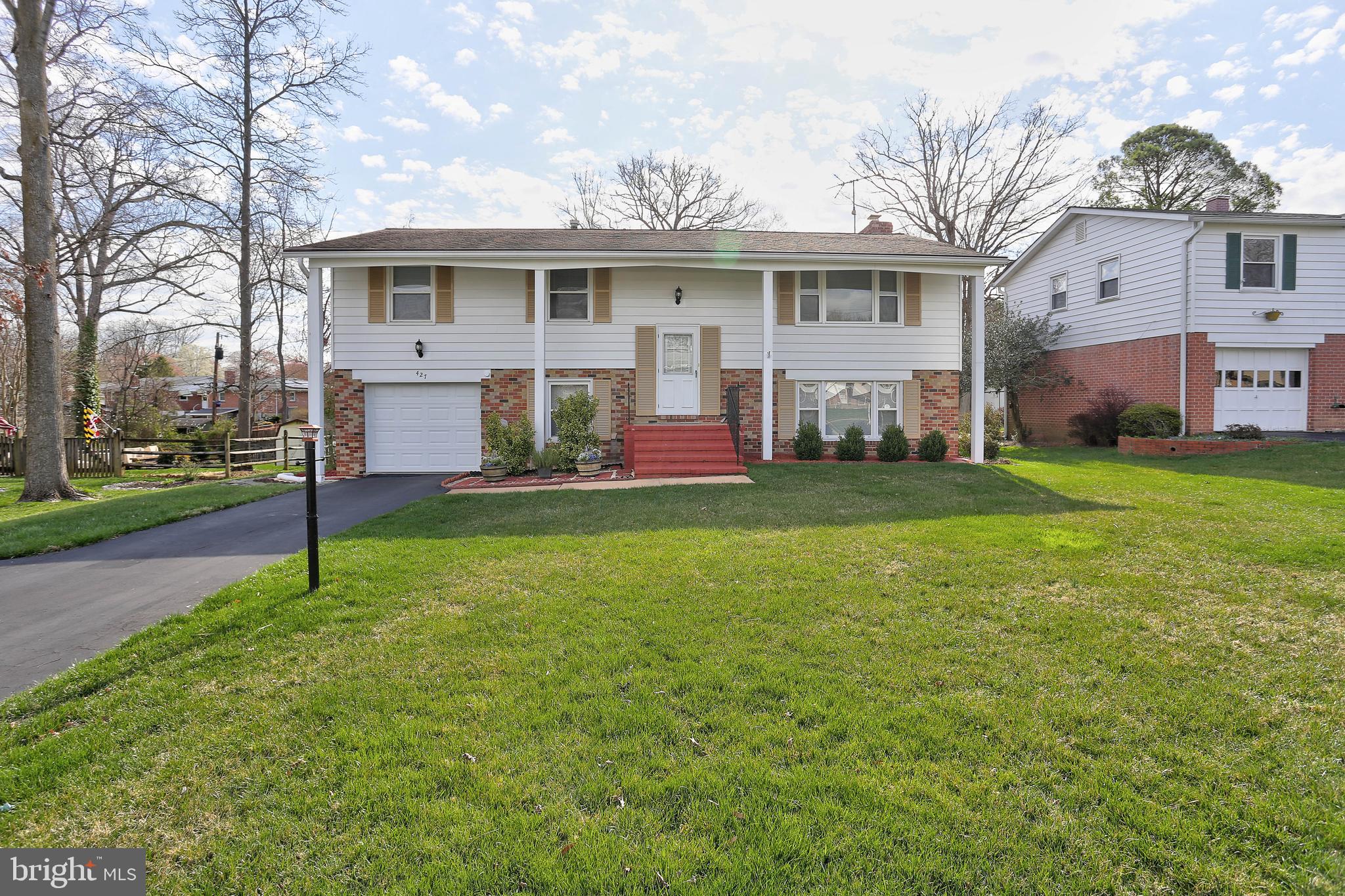 This is one of those rare, spotless & exquisitely cared for homes you would be very fortunate to buy from the current, long time owners! Awesome Catonsville location with a jaw dropping, flat, fenced back yard; updated eat in kitchen (2021); gorgeous hardwood flooring; new heating & cooling system in 2019; three bedrooms & TWO full baths on the main level; great finished lower level with a recreation room, 1/2 bath, 4th bedroom, a laundry/utility/workshop; 1 car garage with new door. Back yard is fully fenced with 2 gates, a patio, deck, & storage shed. Plenty of off street parking includes driveway + additional parking pad.