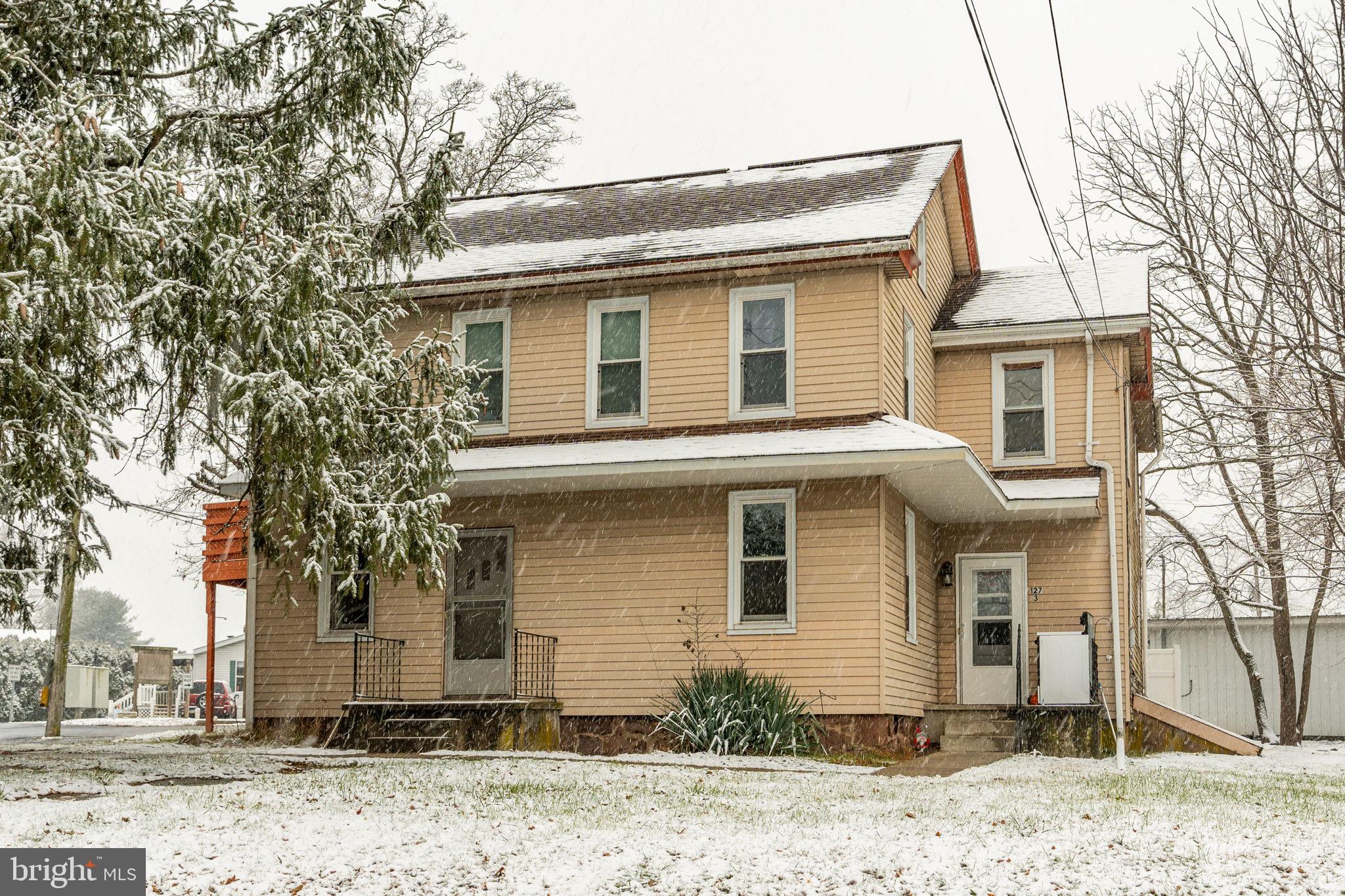 Attention Investors! An incredible opportunity awaits with this 3,021 SF triplex in Palmyra! This property is thoughtfully designed with tenant convenience in mind - each unit has separate utilities, including electric, heat, and water. Tenants also enjoy off-street parking and a private backyard enclosed by a privacy fence. The current owner has added significant value with updates like a finished attic and storage room, creating even more livable space. Situated on a corner lot, this property is a fantastic way to kickstart your real estate investment journey or seamlessly expand your existing portfolio. All units are currently occupied & 2 are yearly w/ 1 unit  month-to-month lease. Annual gross rent of $52,800. Don't miss out on this high-potential investment property!
New mini split installed 2/11/25 in Unit 3
Unit 1 -4 BR 2 BATH, unit 2 -2 BR 1 BATH, unit 1 3- BR 2 BATH  all units have washers and dryers.