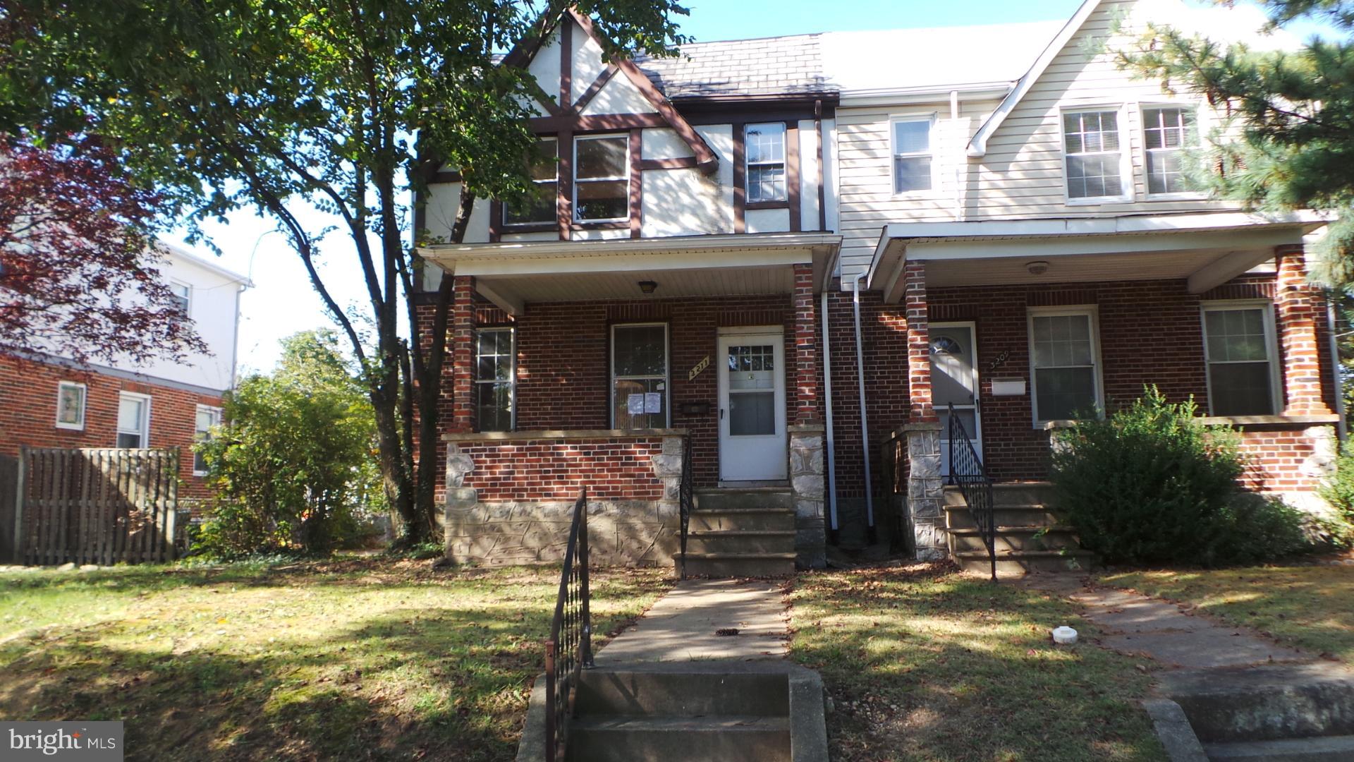 HUD Owned Home, case number 241-513447.  HUD Homes are sold "as is,"  FHA insurable with repair escrow, subject to appraisal.  Exciting chance to own this gorgeous porchfront home!  Enjoy full basement, generous room sizes and rear yard.  Easy access to Downtown Baltimore and major highways.