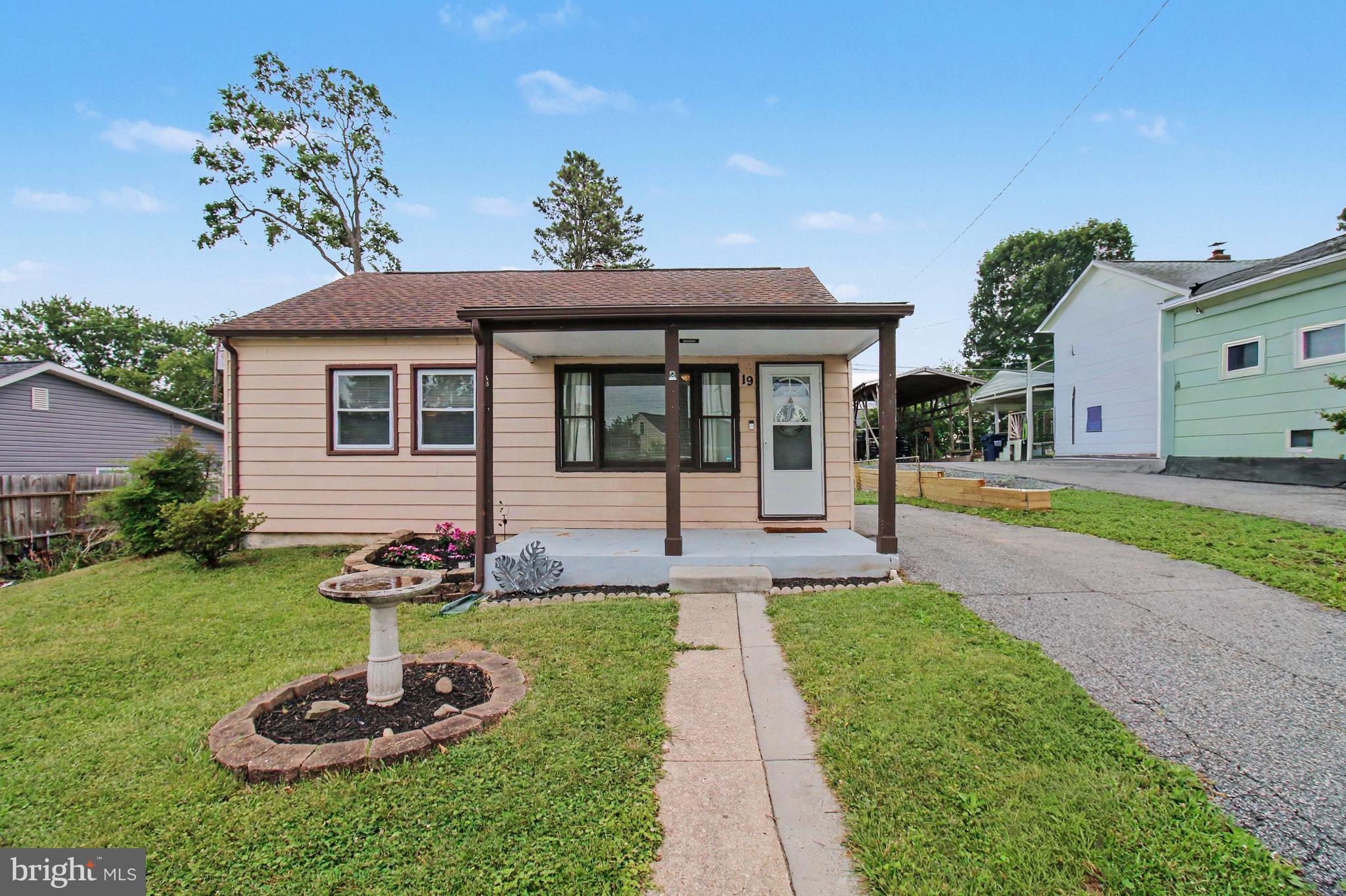 *** Professional Photos Coming Soon***

Welcome to 19 Stabilizer Drive, Baltimore, MD 21220! This charming, move-in ready rancher in the established Aero Acres neighborhood offers the perfect blend of comfort, value, and opportunity. Featuring 2 bedrooms and 1 full bath, all conveniently located on one level, this home offers 696 square feet of easy, low-maintenance living with no basement.

Step outside to enjoy the large, fully fenced backyard, ideal for pets, entertaining, gardening, or simply relaxing. Car enthusiasts, hobbyists, or anyone needing extra storage will appreciate the oversized detached two-car garage.

Many of the major updates have already been completed, giving you peace of mind for years to come, including:

- New heat pump and A/C (2025)
- Encapsulated crawl space (2024)
- Roof and gutters on both the home and garage (2017)
- Garage doors (2020)
- Hot water heater (2020)
- Newer appliances

Whether you're a first-time homebuyer, looking to downsize, or searching for your next investment opportunity, this home checks all the boxes. With its solid updates and only minor cosmetic improvements needed, there's excellent potential to build instant equity while making it your own.

Don't miss your chance to own this affordable home with endless possibilities in a convenient Baltimore County location close to shopping, dining, major commuter routes, and more! This home is being sold As IS and is priced to sell quickly. Sellers are very motivated!